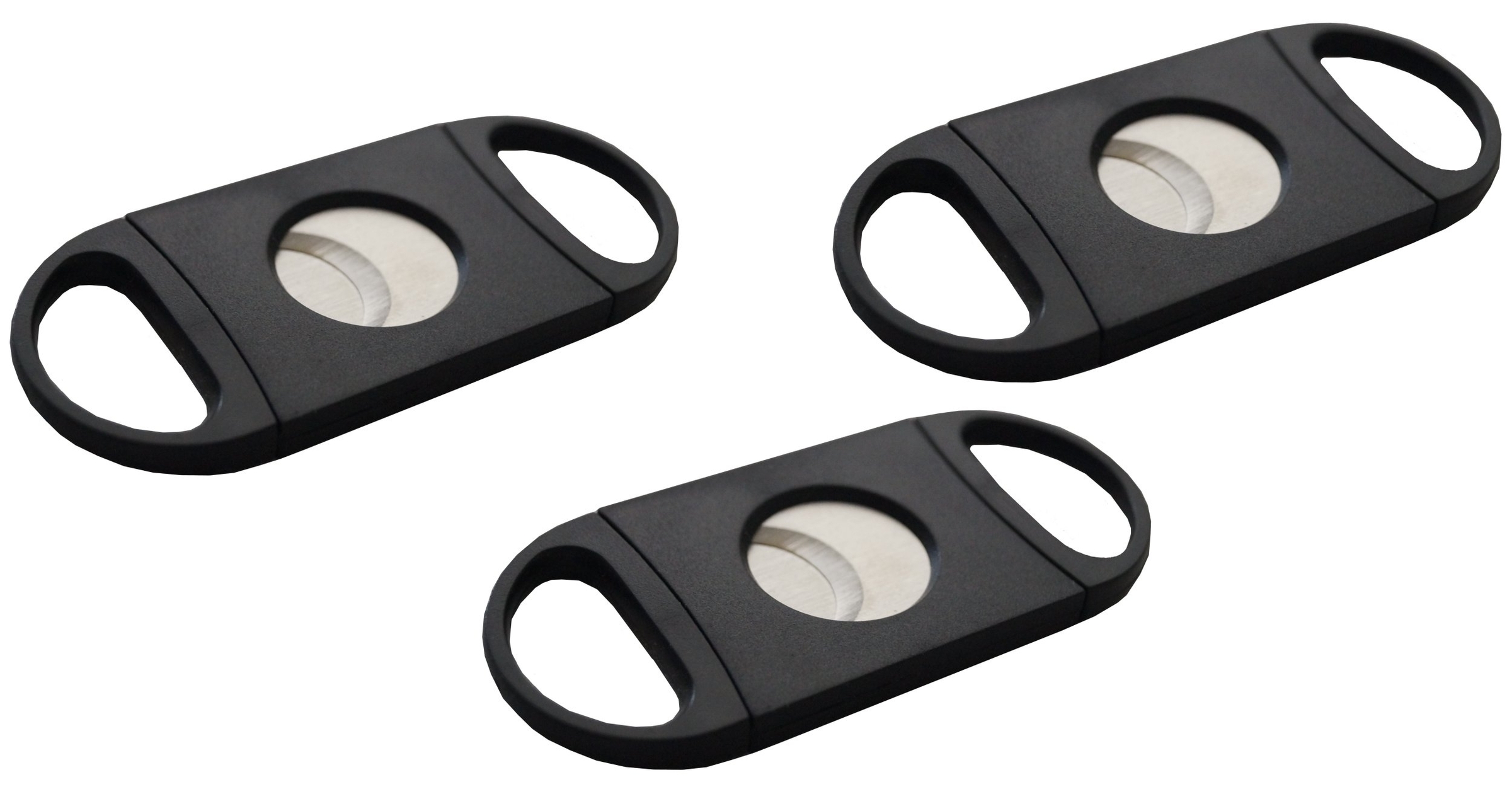 3x Qualitäts Doppelklingen Cutter / Zigarrenabschneider