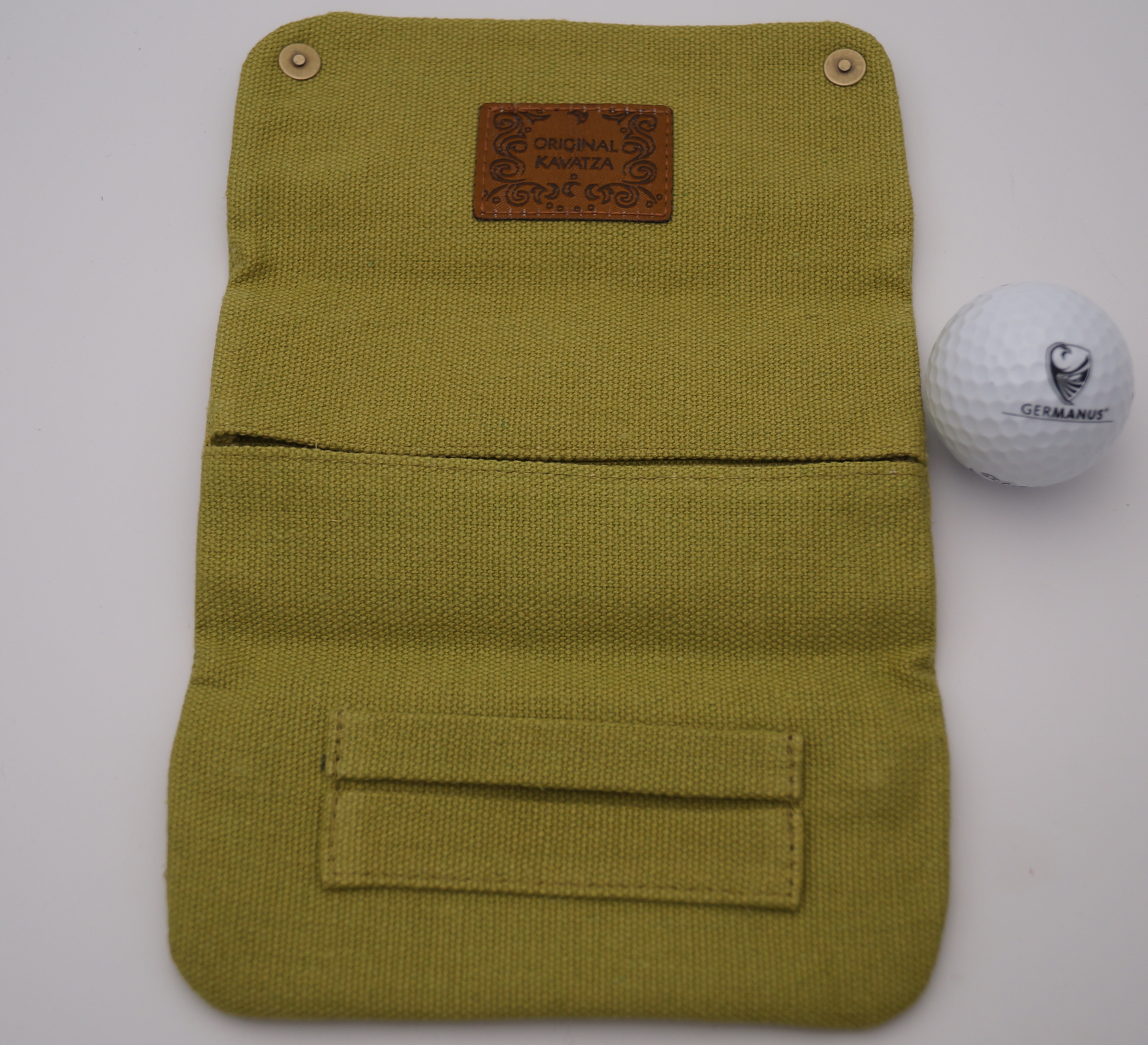 Kavatza Tabaktasche Pouch Lime Green, Lederfrei