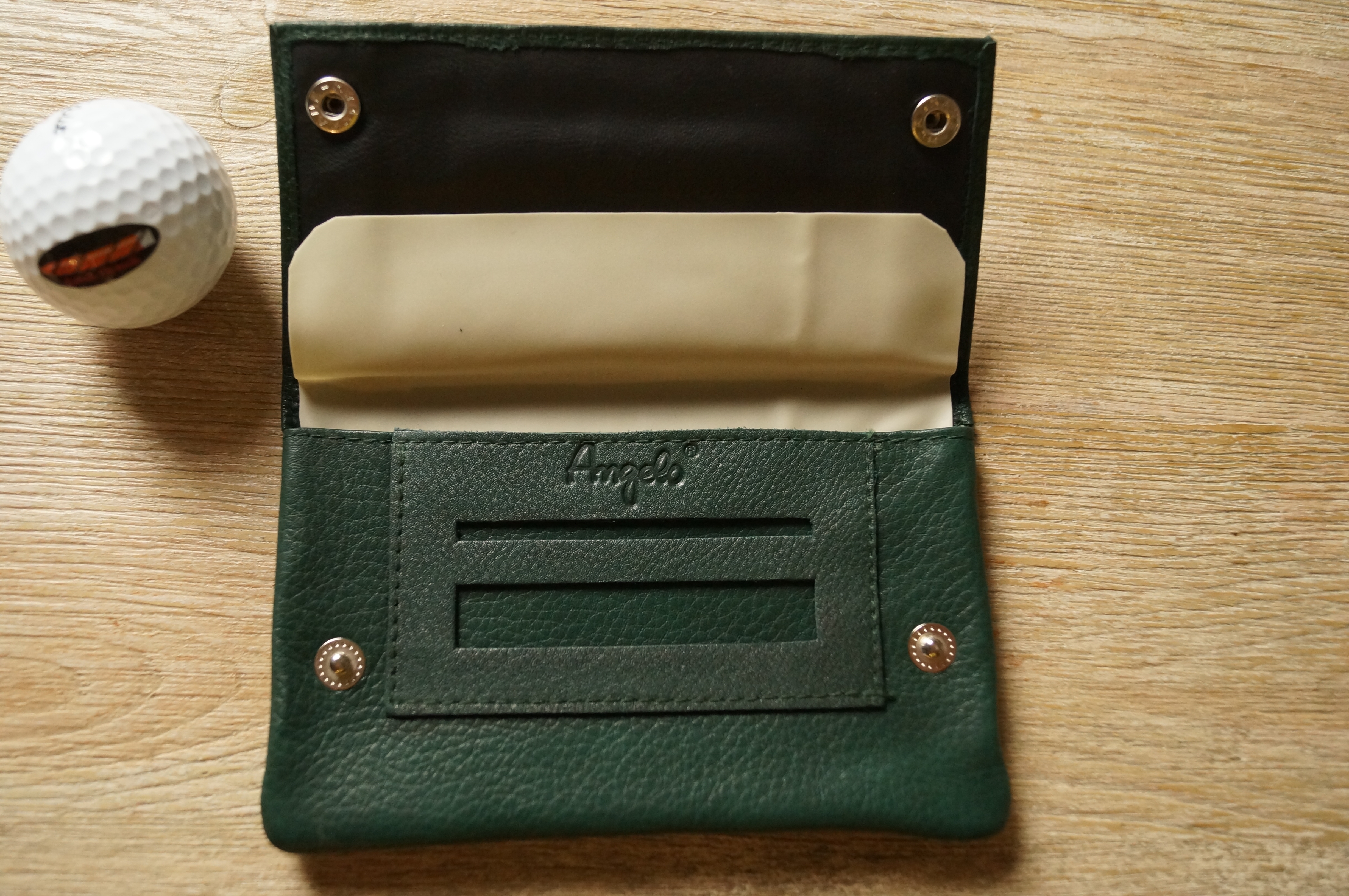 Sonderposten: Tabaktasche Leder - Grün