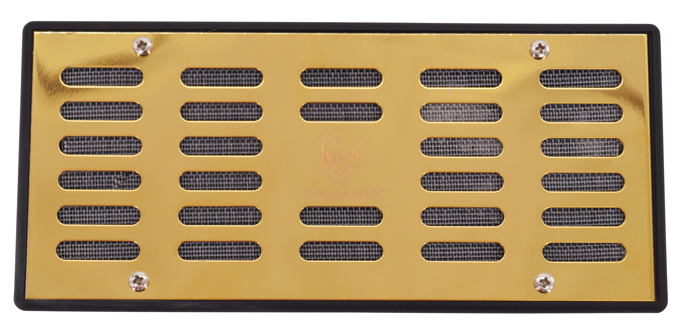 GERMANUS Humidor Befeuchter Kassette groß - Classic, gold