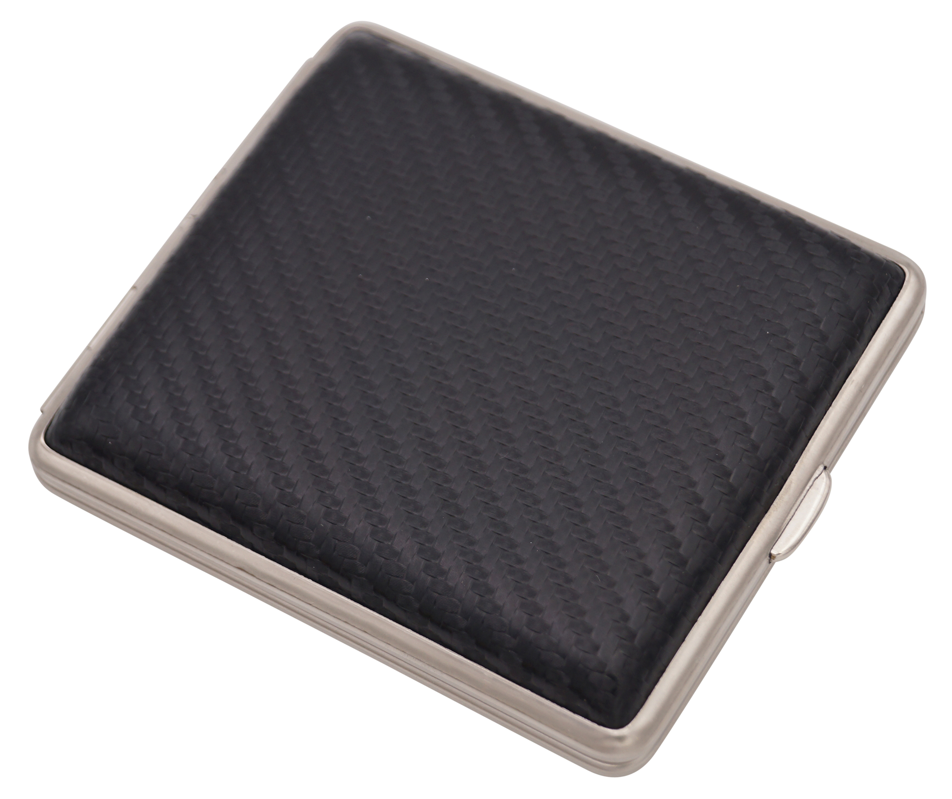 GERMANUS Zigarettenetui aus Stahl mit Carbon Design - Made in Germany - Carbon