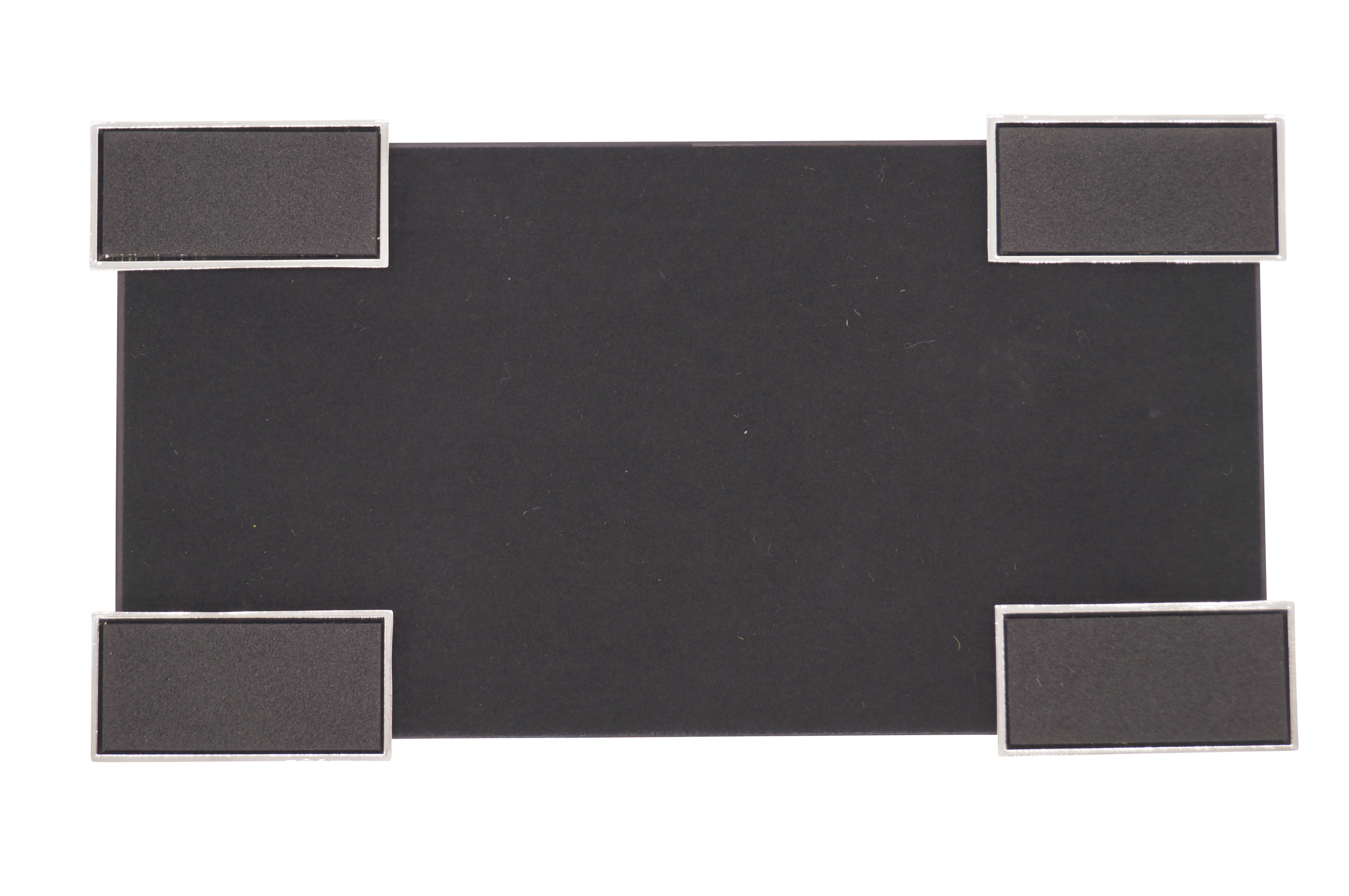 GERMANUS Cigar Ashtray with 2 Cigar Holders from Wood