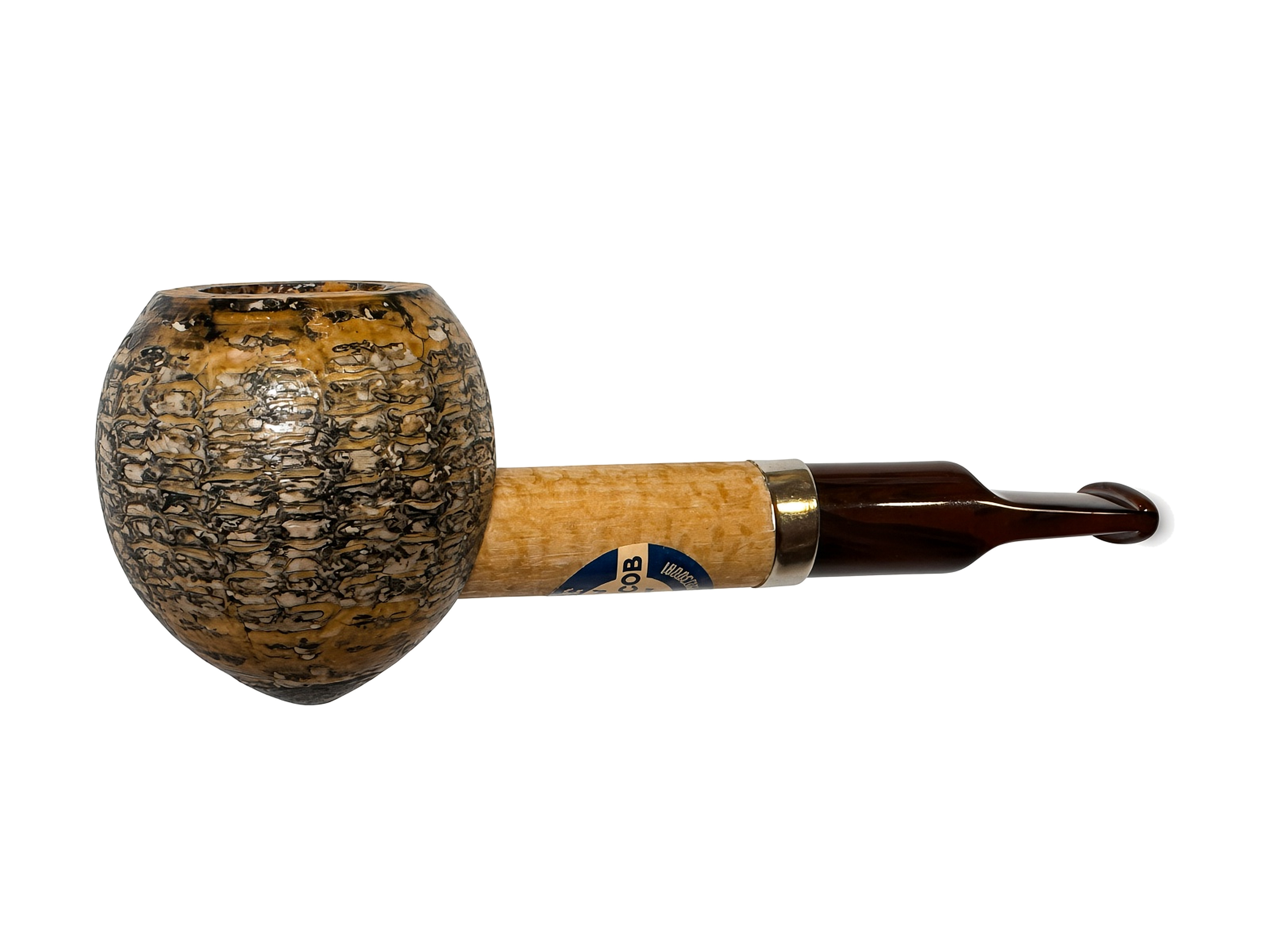 Original Missouri Qualitäts Corncob Pfeife - Shape: Stubby