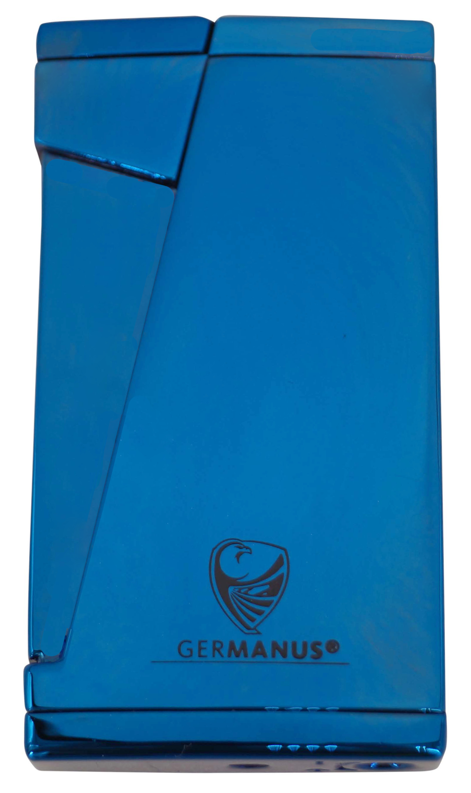 GERMANUS Feuerzeug Georges mit Jetflame, blau