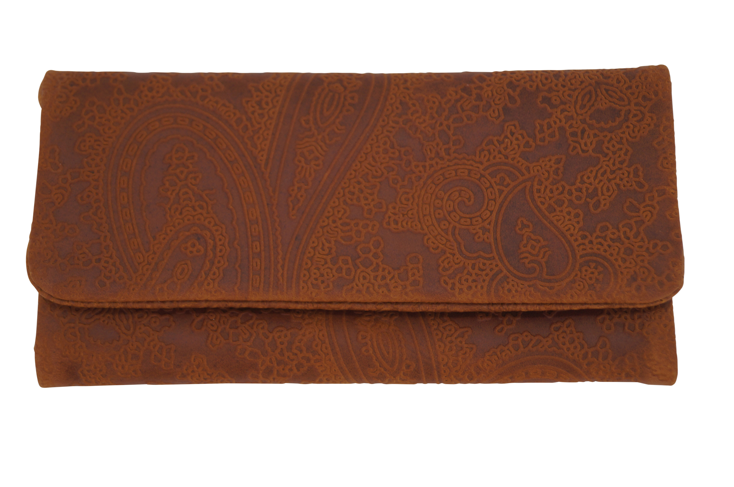 GERMANUS Tabaktasche Pouch Cosarara - Made in EU - Ethnic Brown