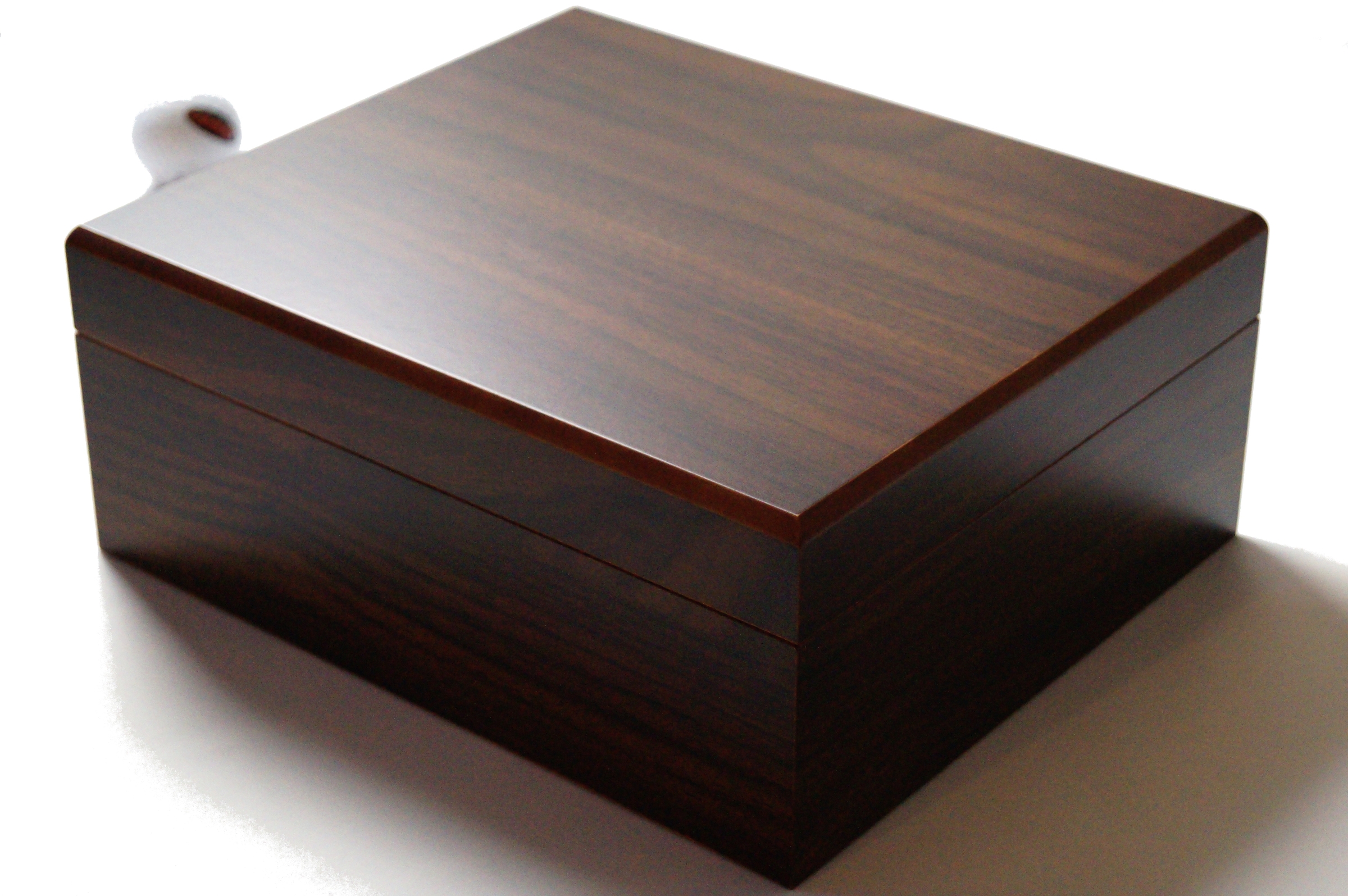 GERMANUS Klassiker 4 Zigarren Humidor in braun
