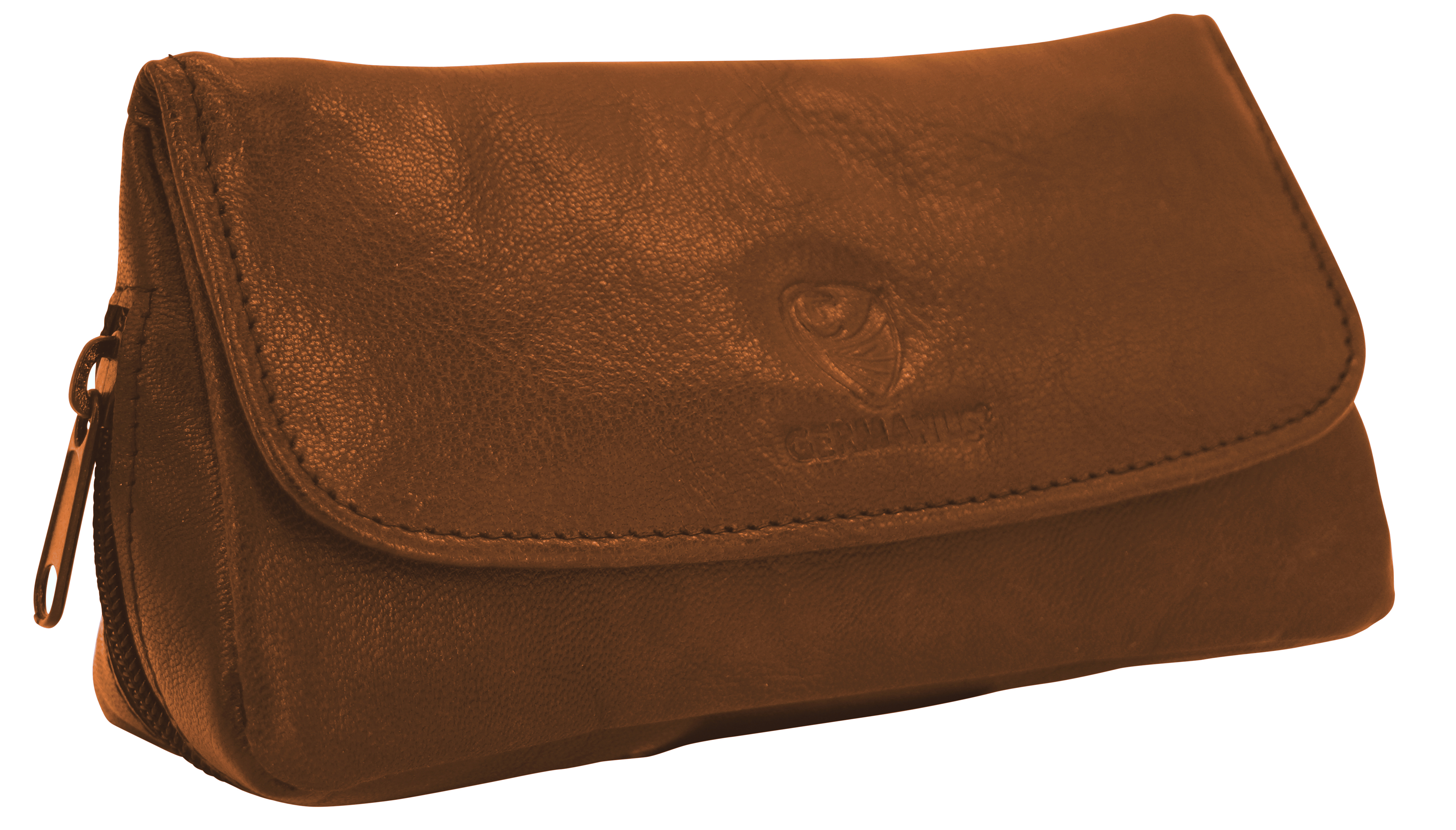 GERMANUS Pipebag Lorenz  for 2 Pipes from Leather