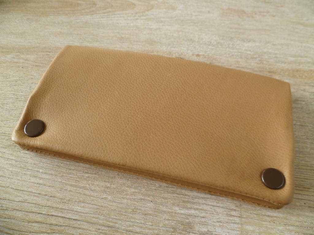 Leder Tabaktasche in Braun Modell Leder IV