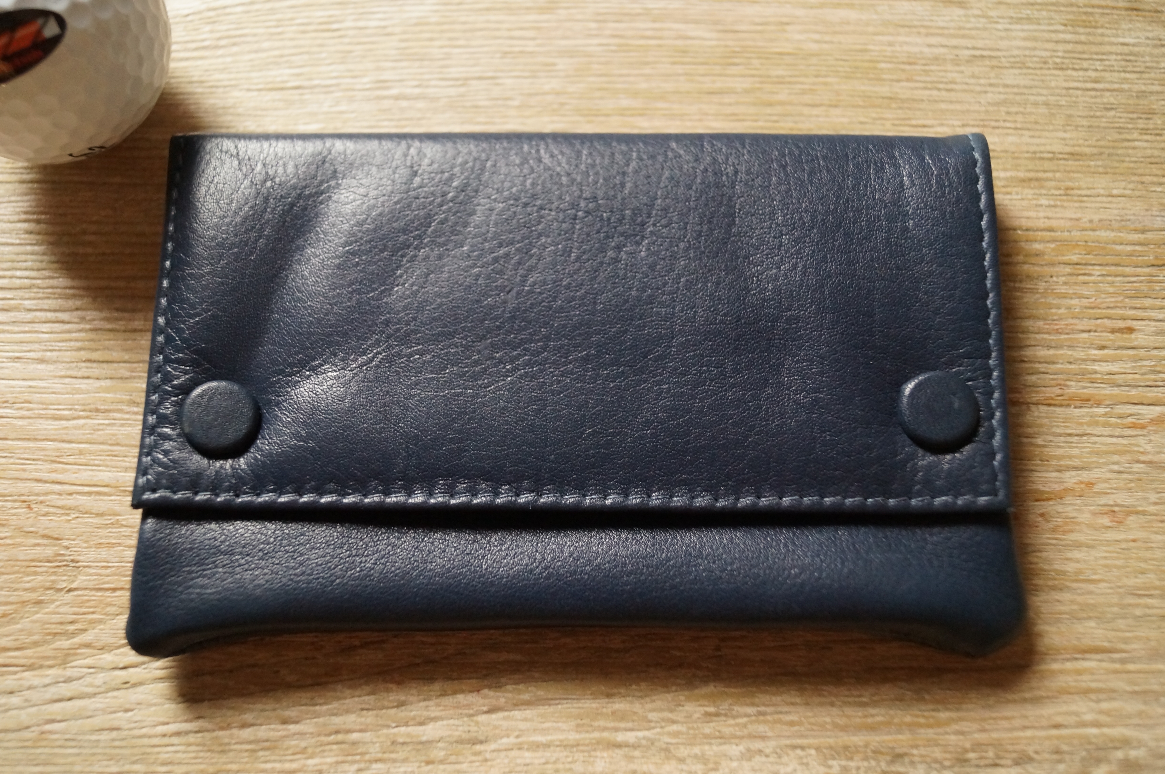 Sonderposten: Tabaktasche Leder - Blau