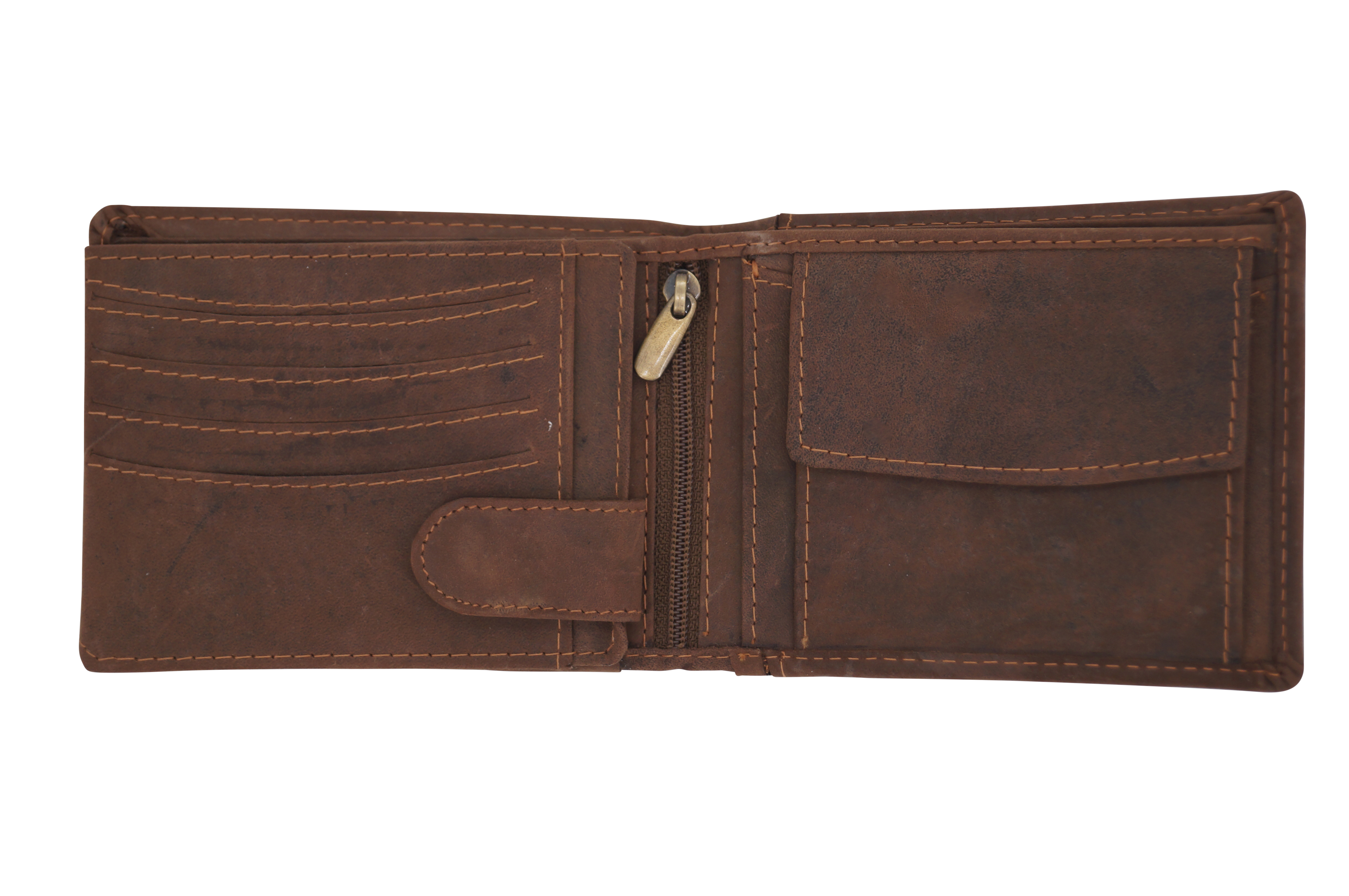 GERMANUS Geldbörse CARLO Braun