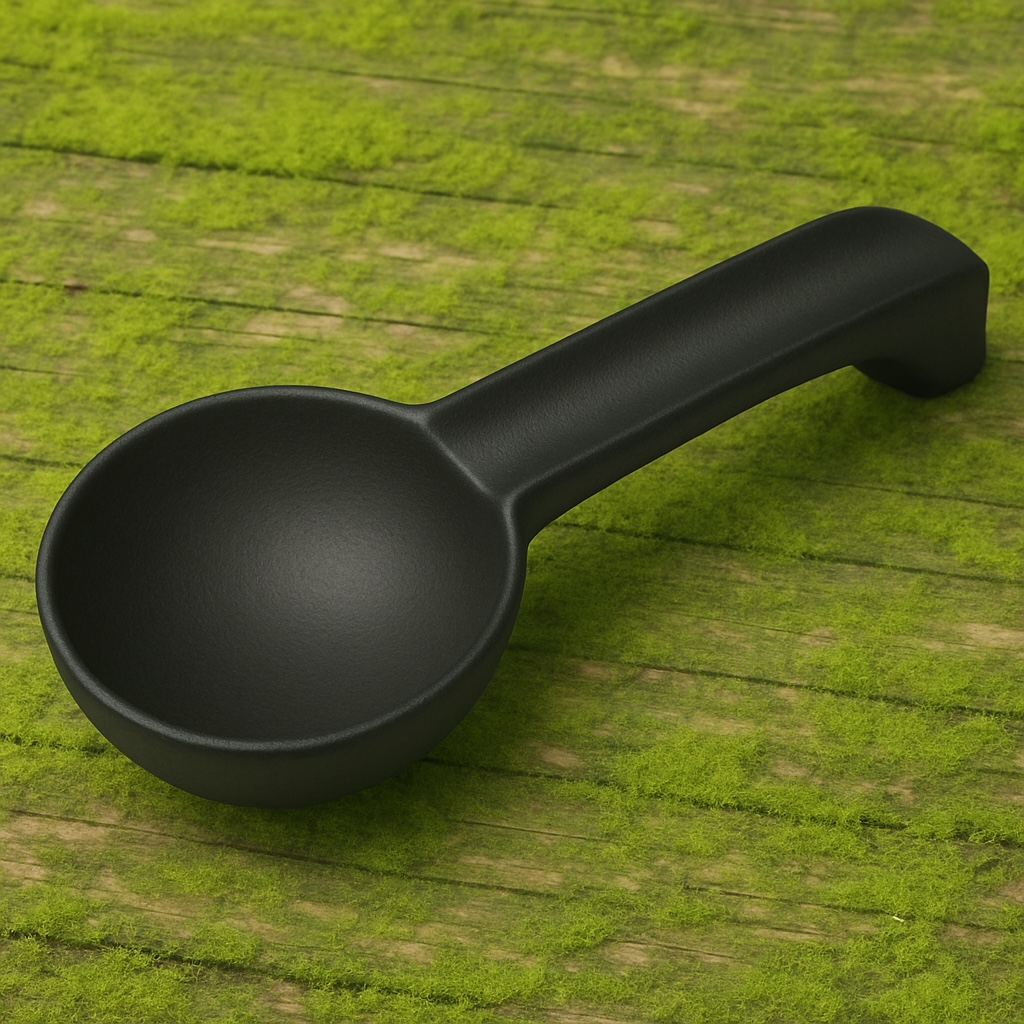 GERMANUS Aschenbecher für Zigarren aus Vollmetall, schwarz