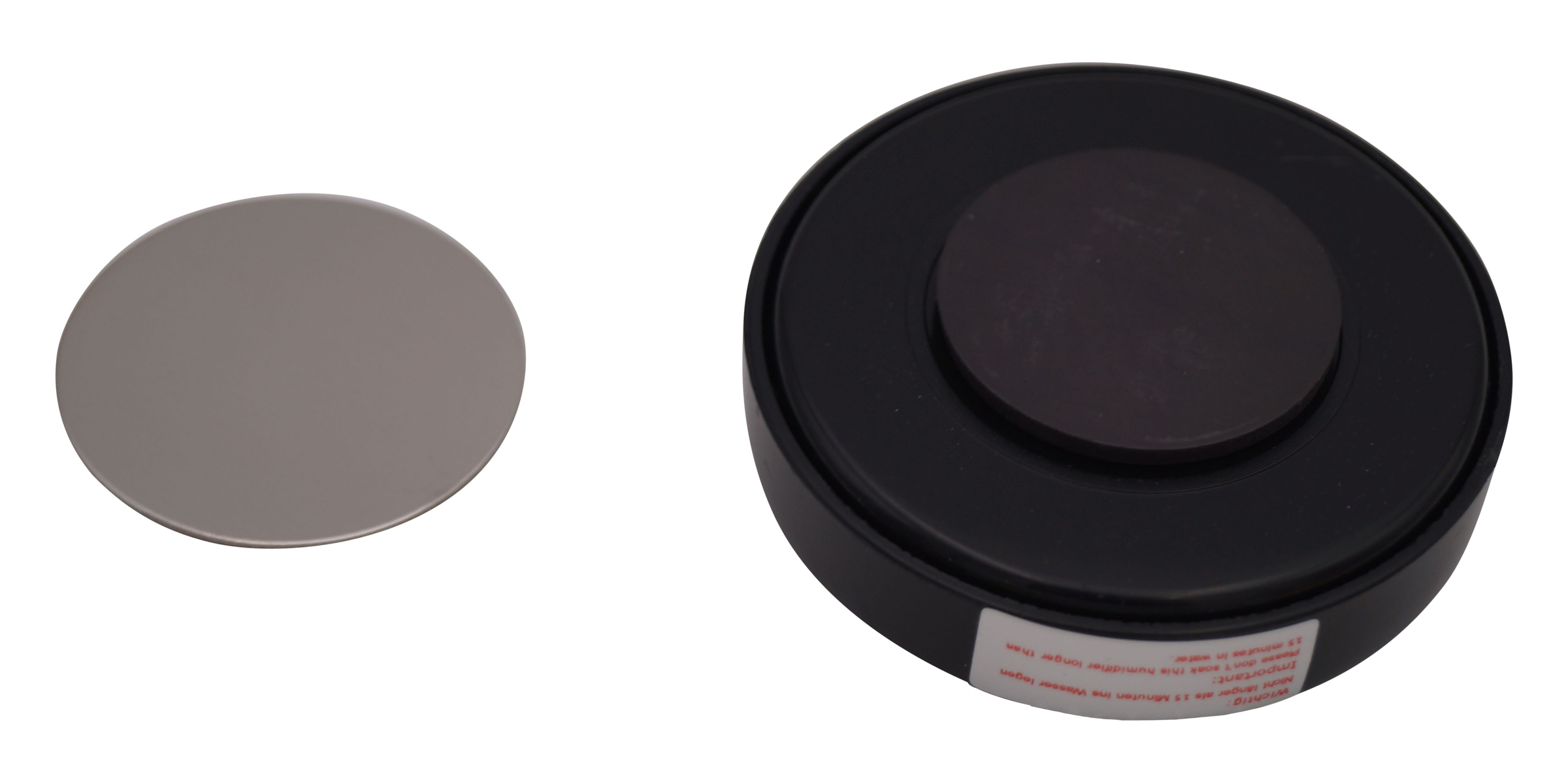 GERMANUS Humidor Zigarren Befeuchter Premium mit Kristallen - mit Magnet - rund C