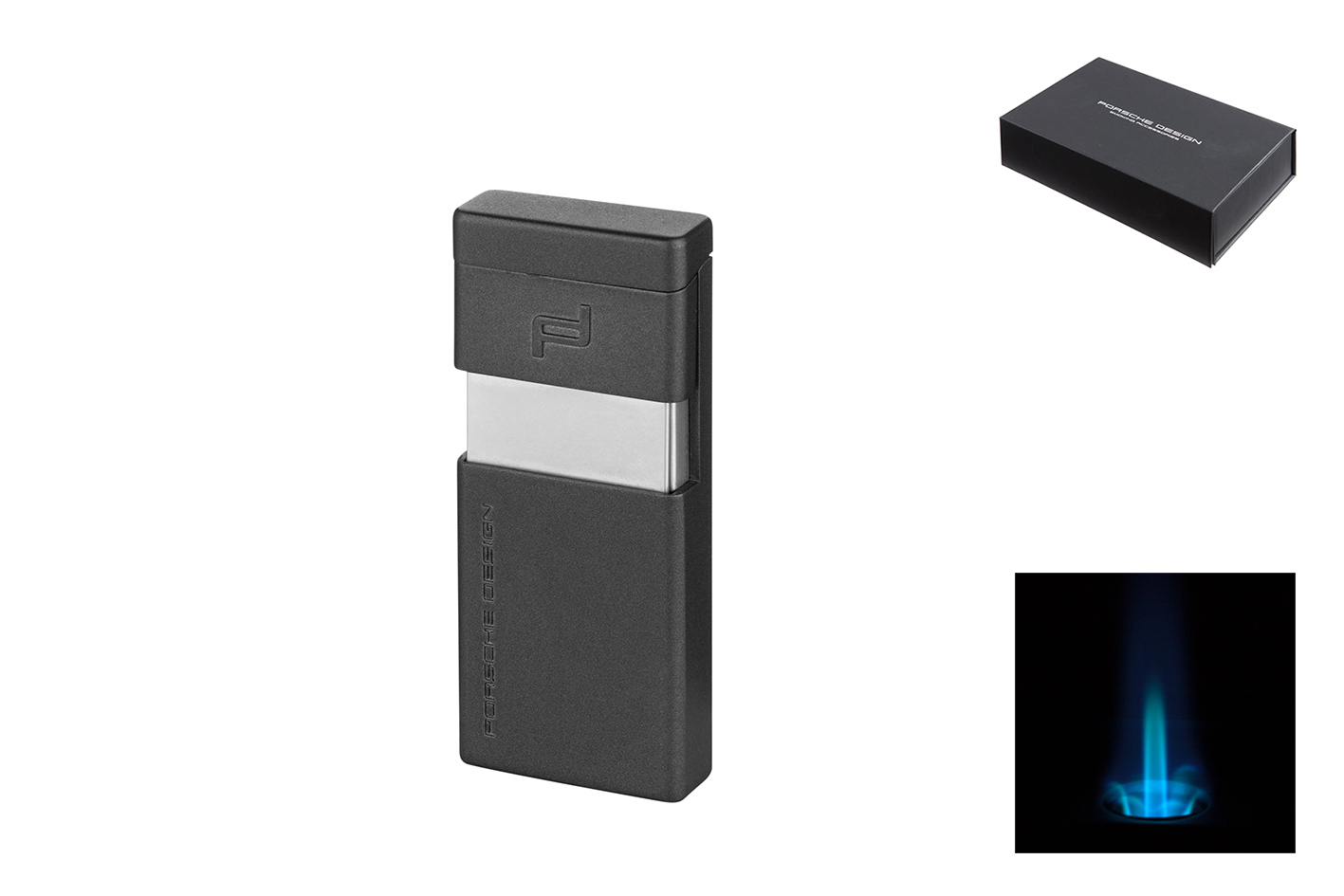 Porsche Design Jetflame Lighter P3642 for Cigars or Cigarettes