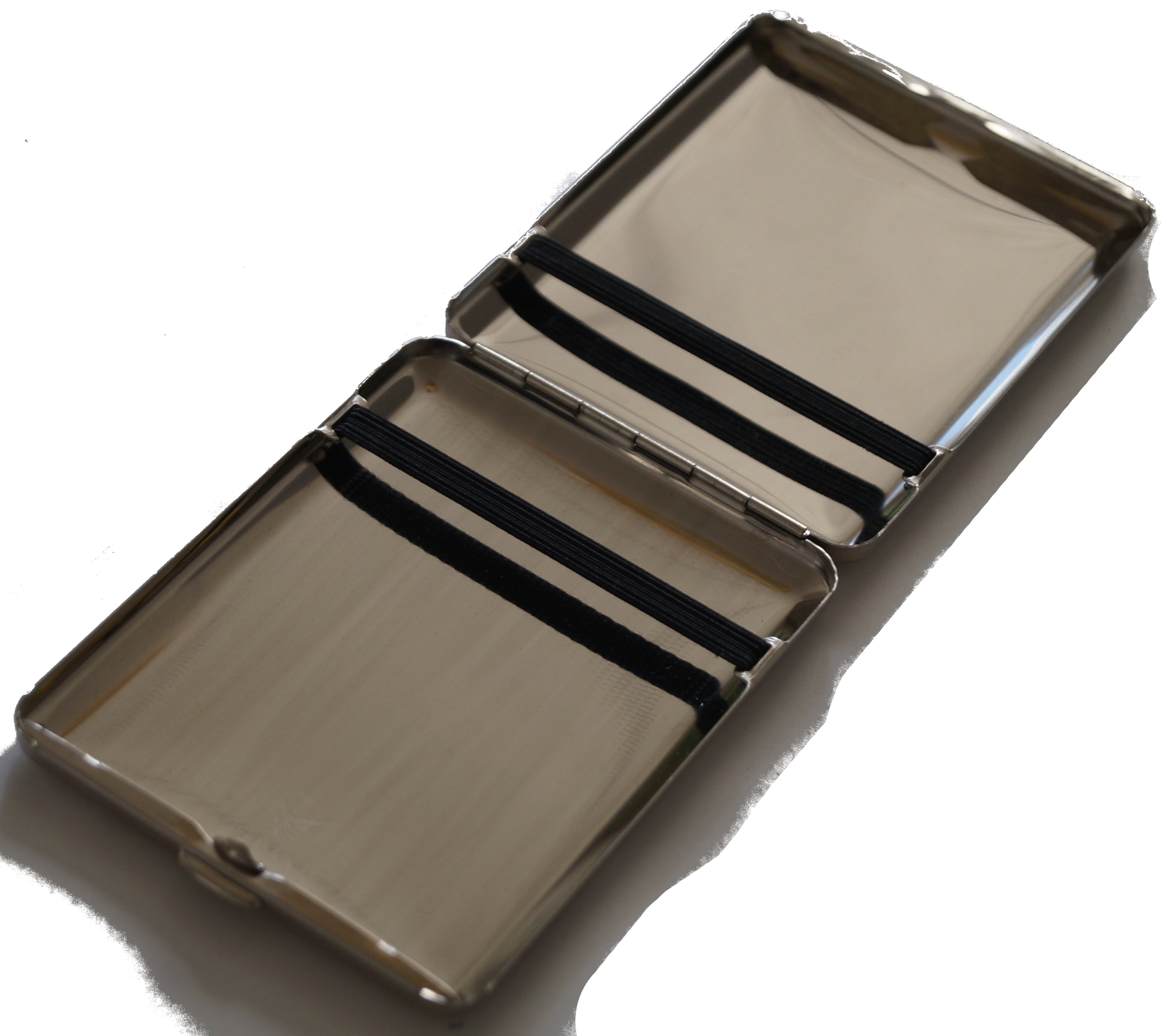 GERMANUS Cigarette Case - Made in Germany - 100mm GERMANUS Nickel Plated glossy