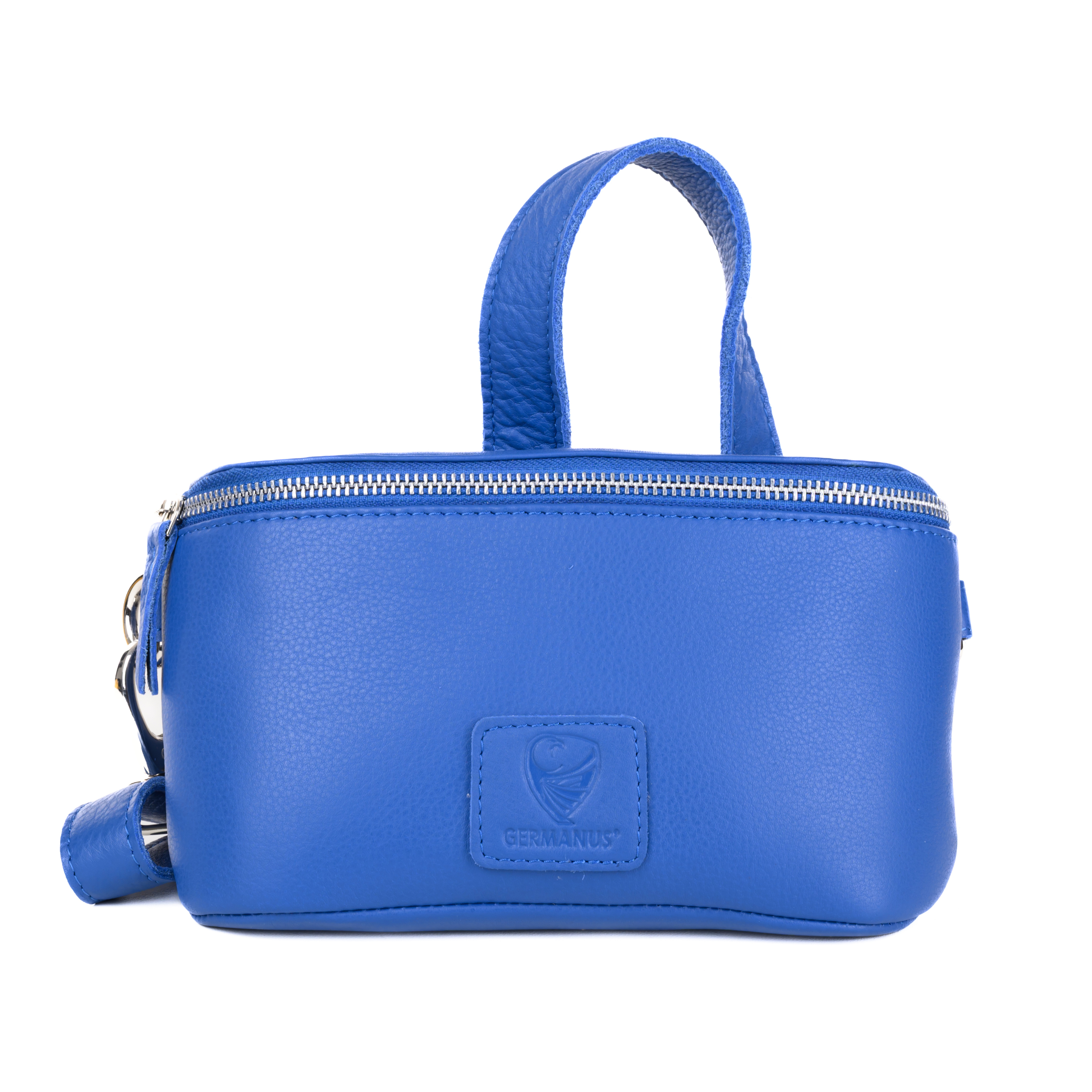 GERMANUS Belt Bag Mika Crossbody Bag, Bum Bag, Fanny Pack, Shoulder Bag, Leather Bag Blue