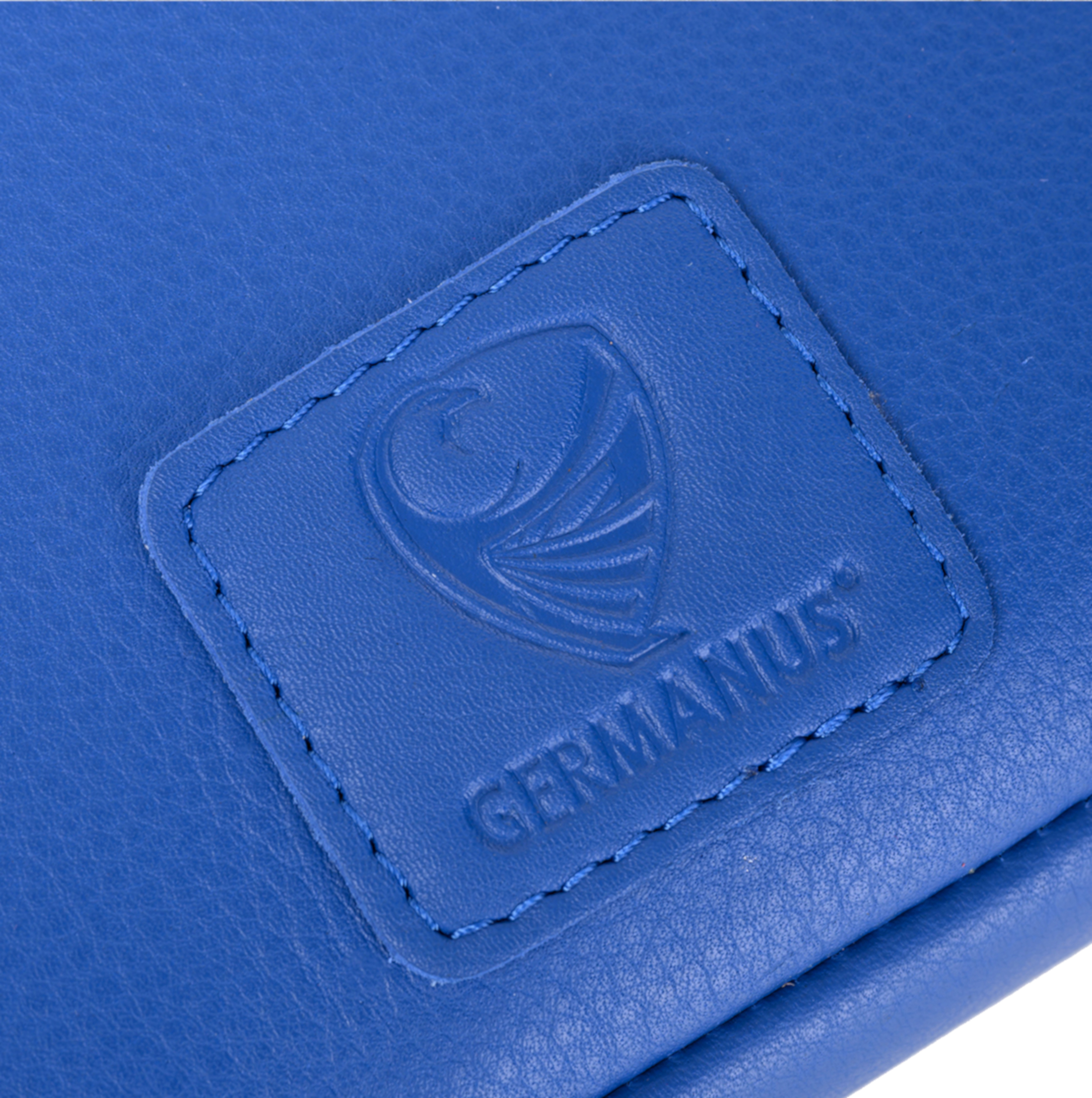 GERMANUS Belt Bag Mika Crossbody Bag, Bum Bag, Fanny Pack, Shoulder Bag, Leather Bag Blue