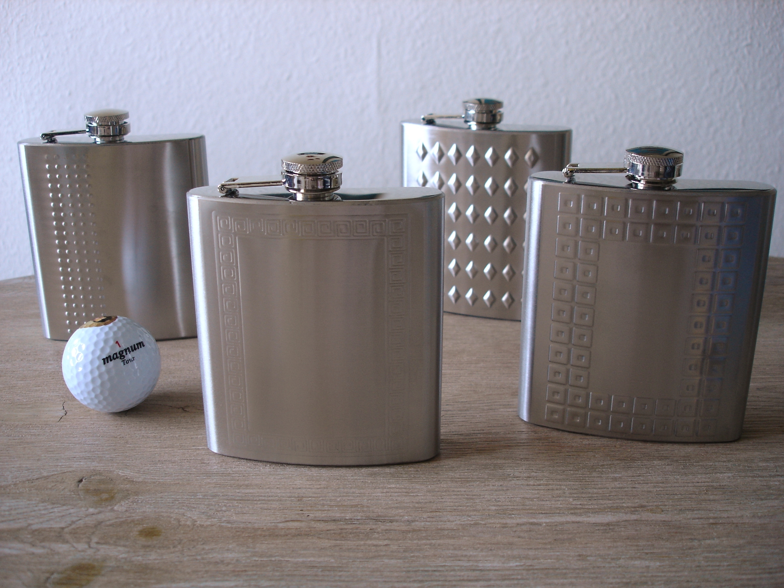 ZORR Flachmann Taschenflasche aus Edelstahl