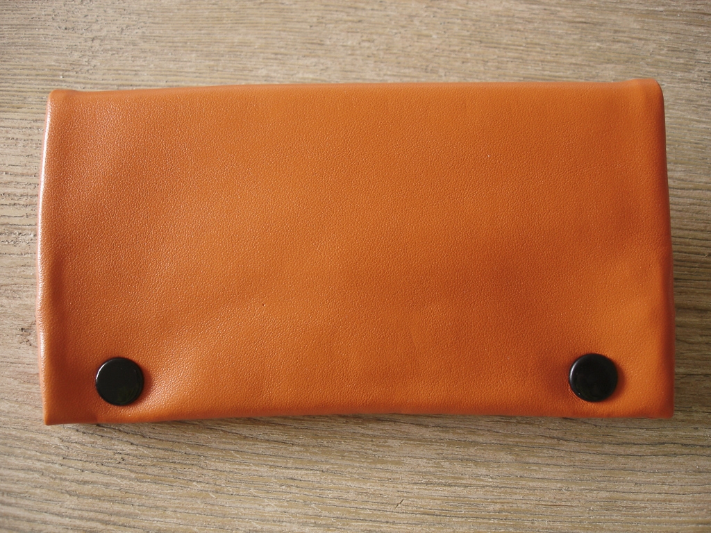 Tabaktasche in bunten Farben - Orange