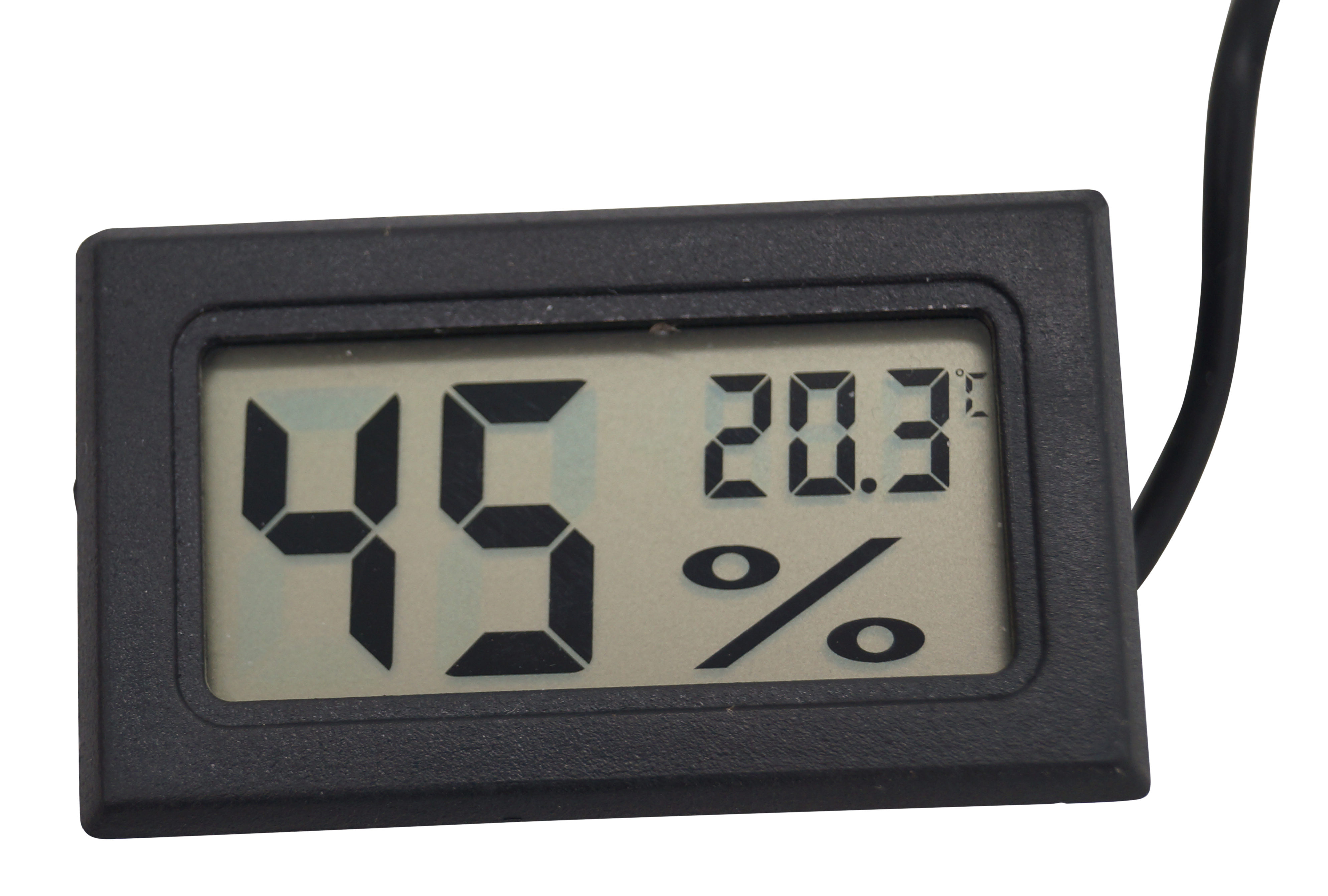 GERMANUS Digital Humidor Hygrometer mit Sensor Kabel