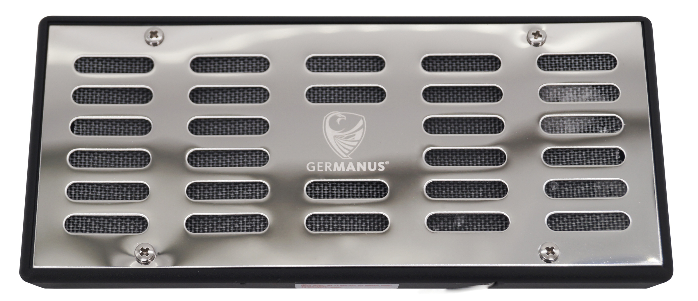 GERMANUS Humidor Befeuchter Kassette groß - Classic, silber