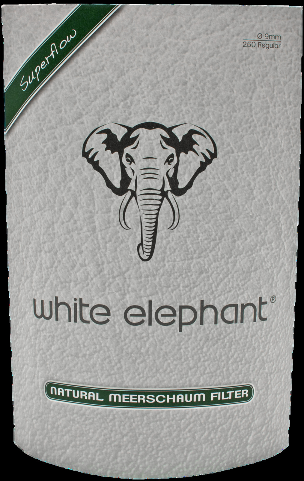 Elephant Meerschaum Filter 9mm Pfeifen Filter, 250 St.