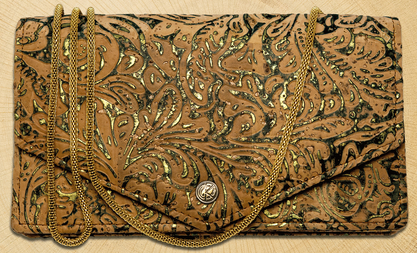 Kavatza Tabak Handtasche Clutch Atlantia