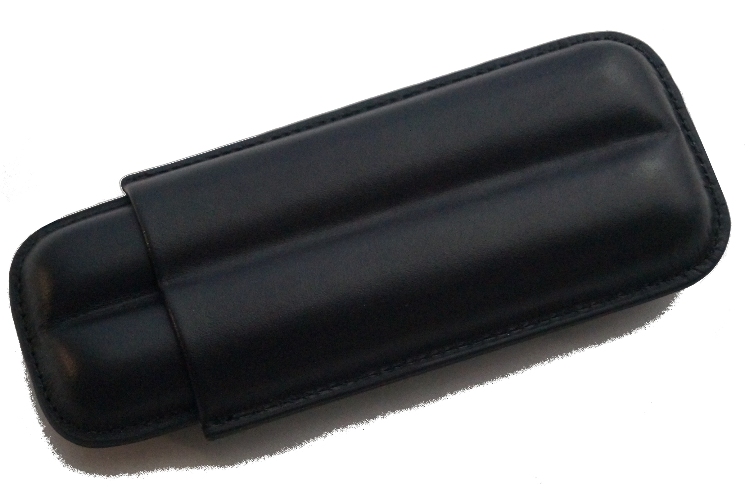 GERMANUS Leder Zigarren Etui für 2 Zigarren