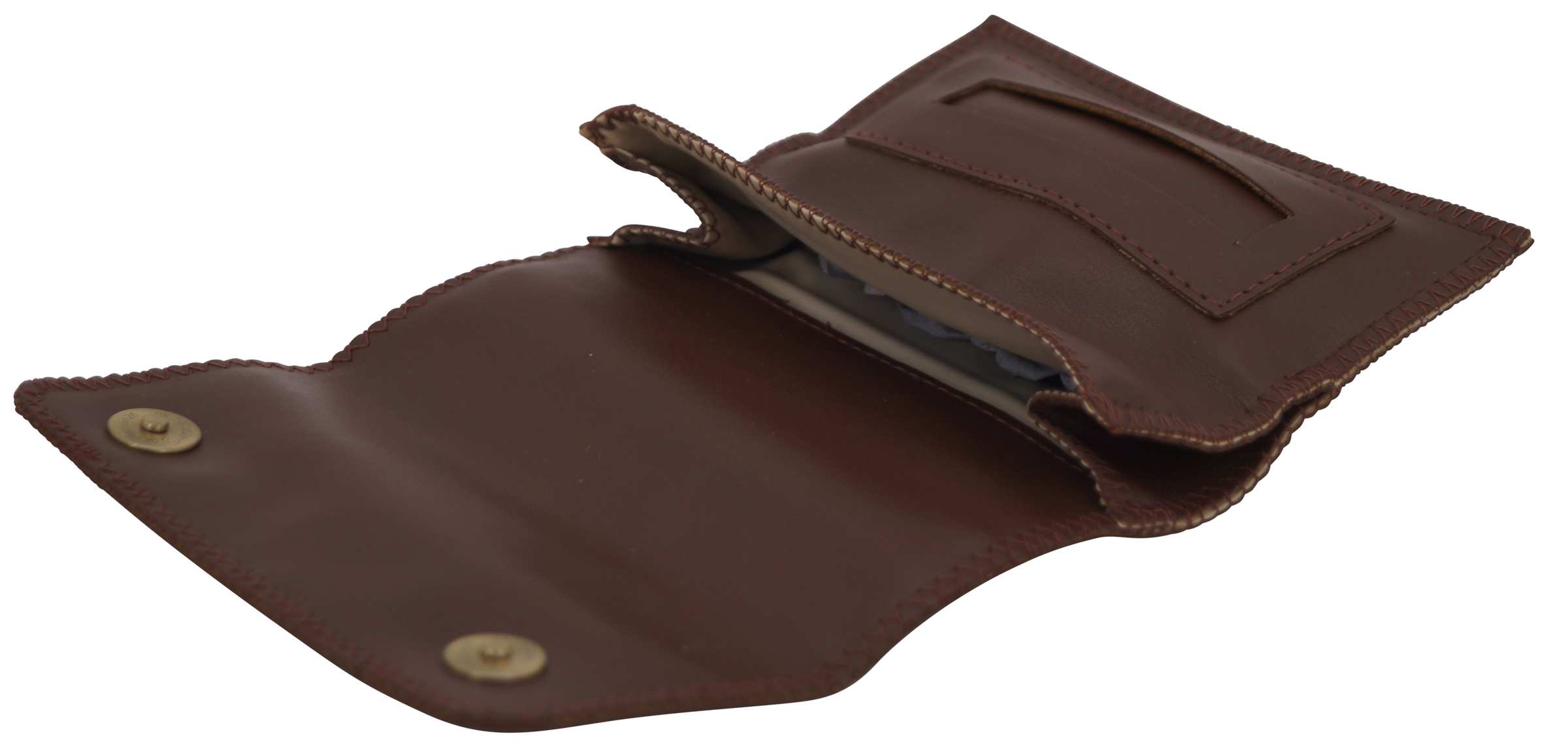 GERMANUS Tabaktasche - Lederfrei - Made in EU - Pocket Braun II