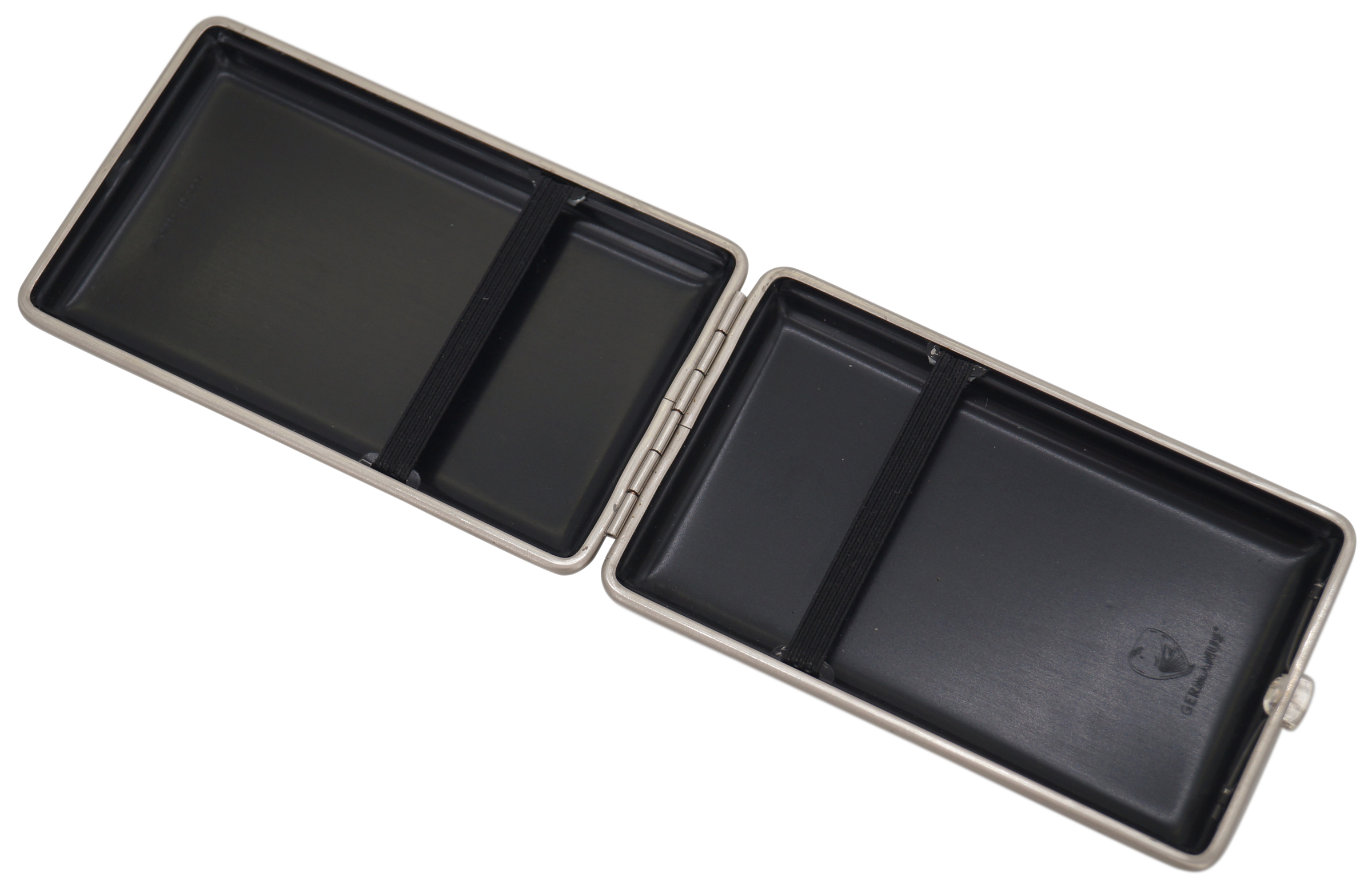 cigarette cases for 120s Set of 2 Metal-Plated Case & Stash Box (Gold Lines) : Health & Household GERMANUS Cigarette Case for 100
