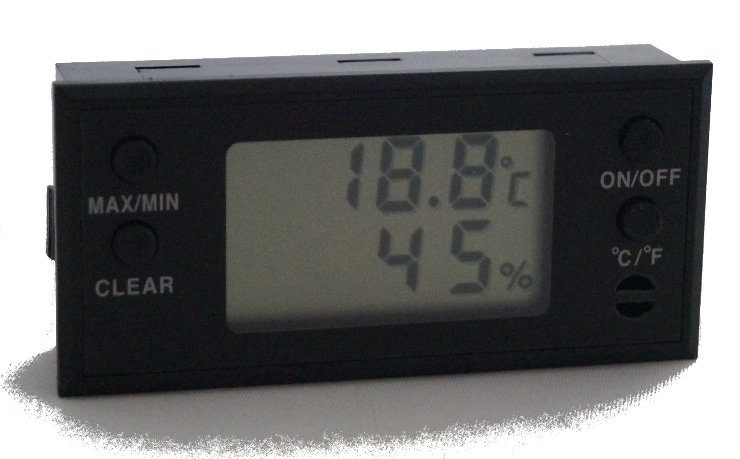 GERMANUS Digital Humidor Hygrometer - Eckig II