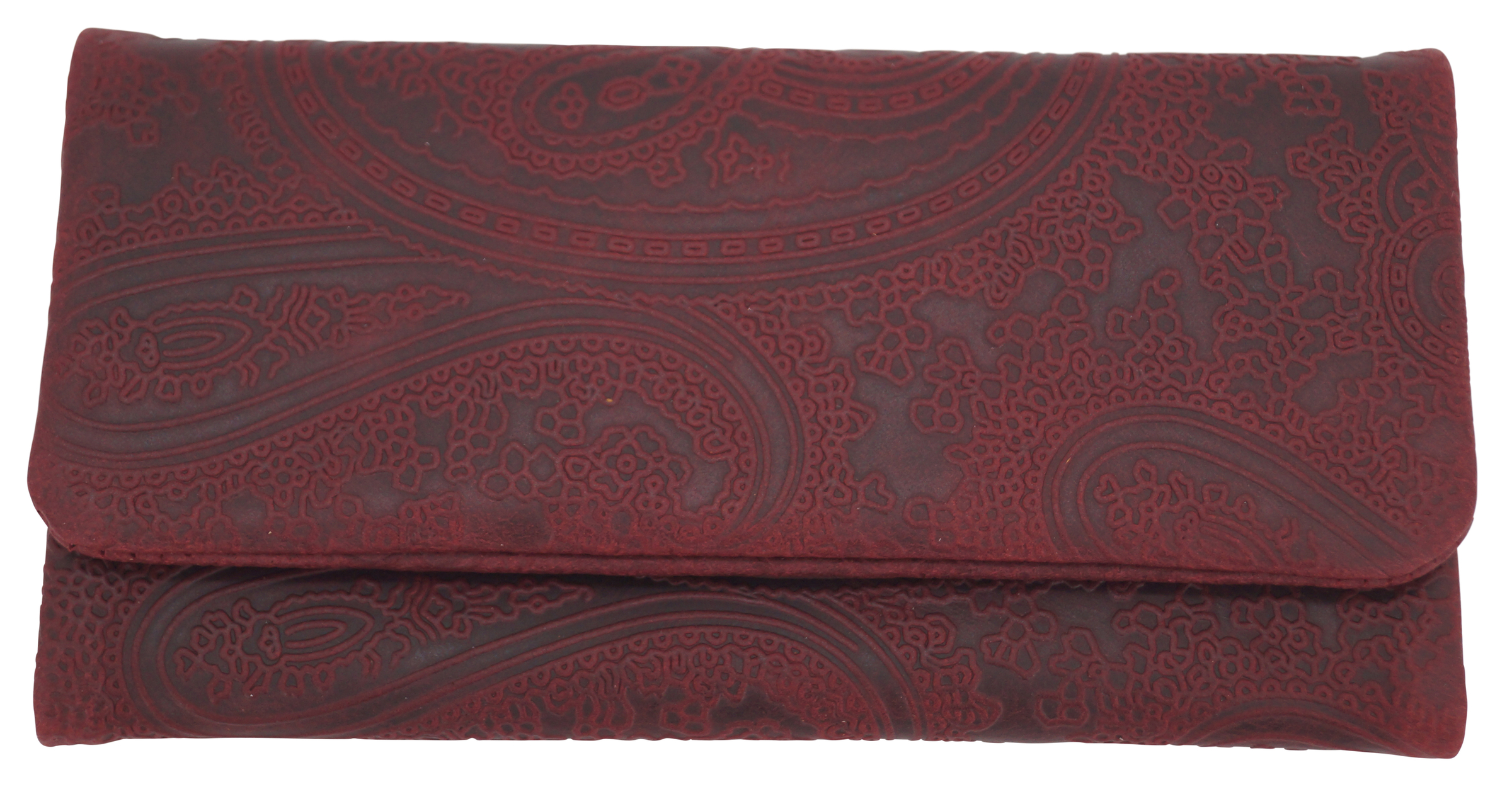 GERMANUS Tabaktasche Pouch Cosarara - Made in EU - Ethnic Rot