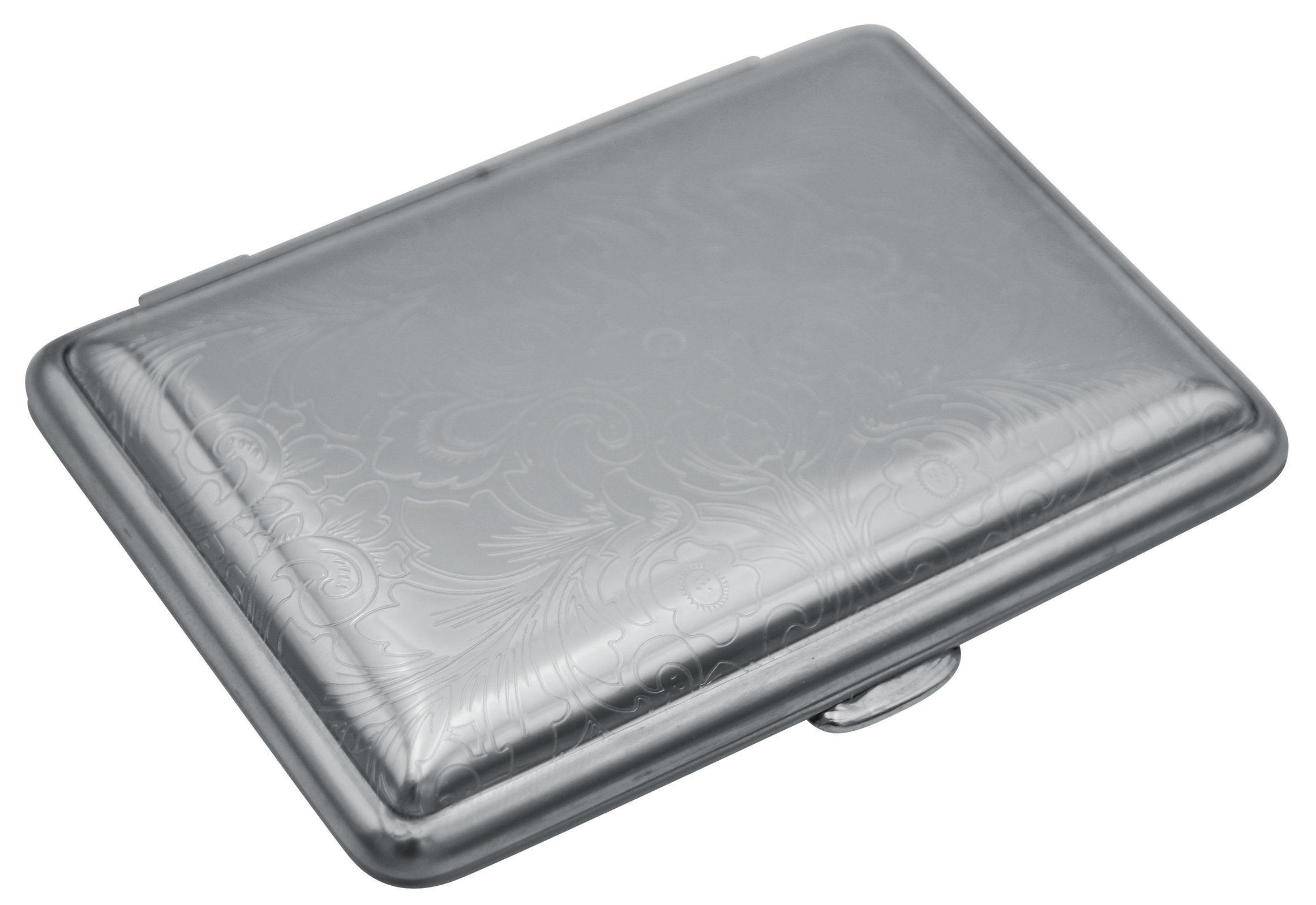 GERMANUS Visitenkartenetui - Deutsche Handarbeit, Made in Germany, Silber Venetia