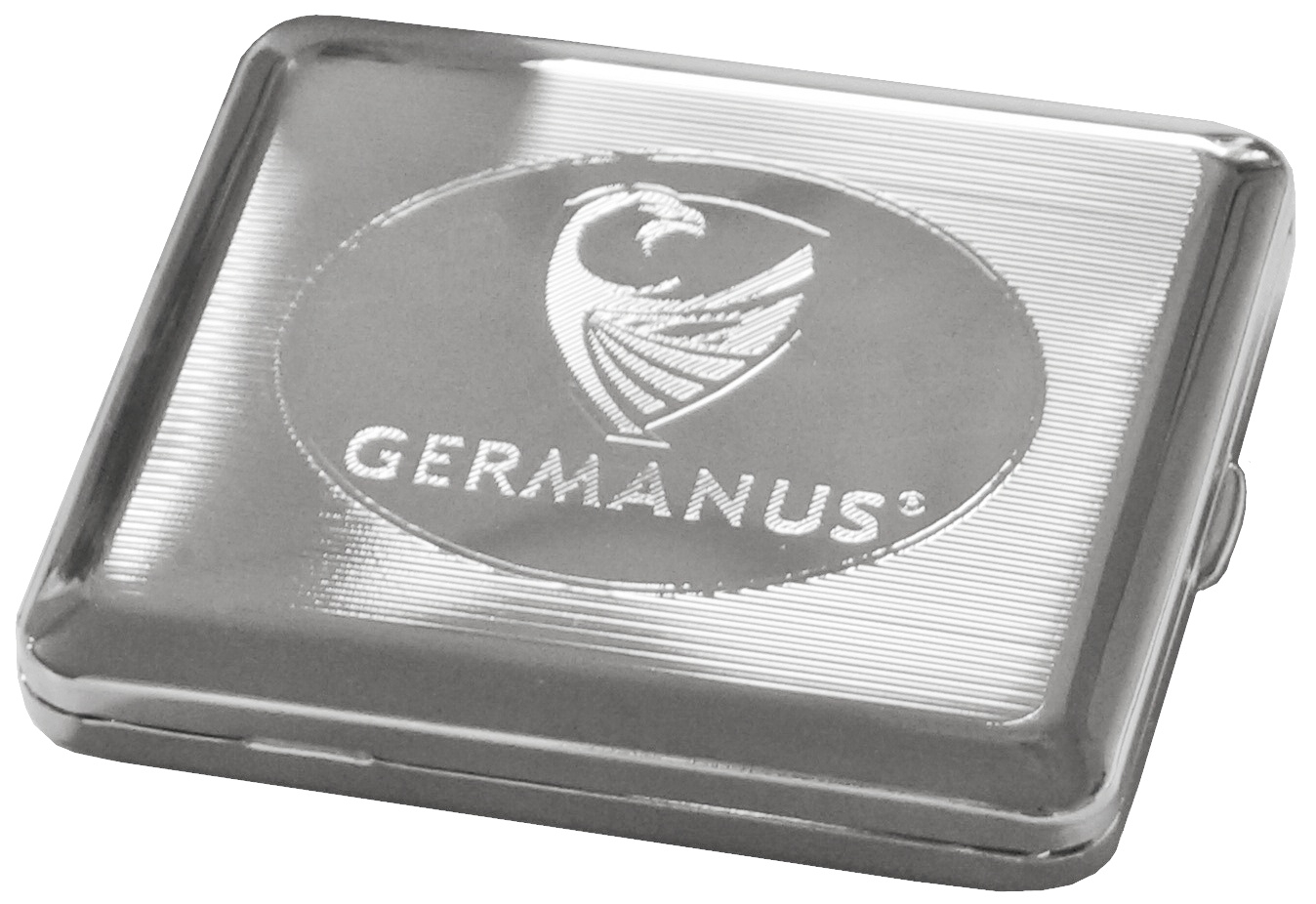 GERMANUS Zigarettenetui - Echt Silber - Made in Germany - Design GERMANUS