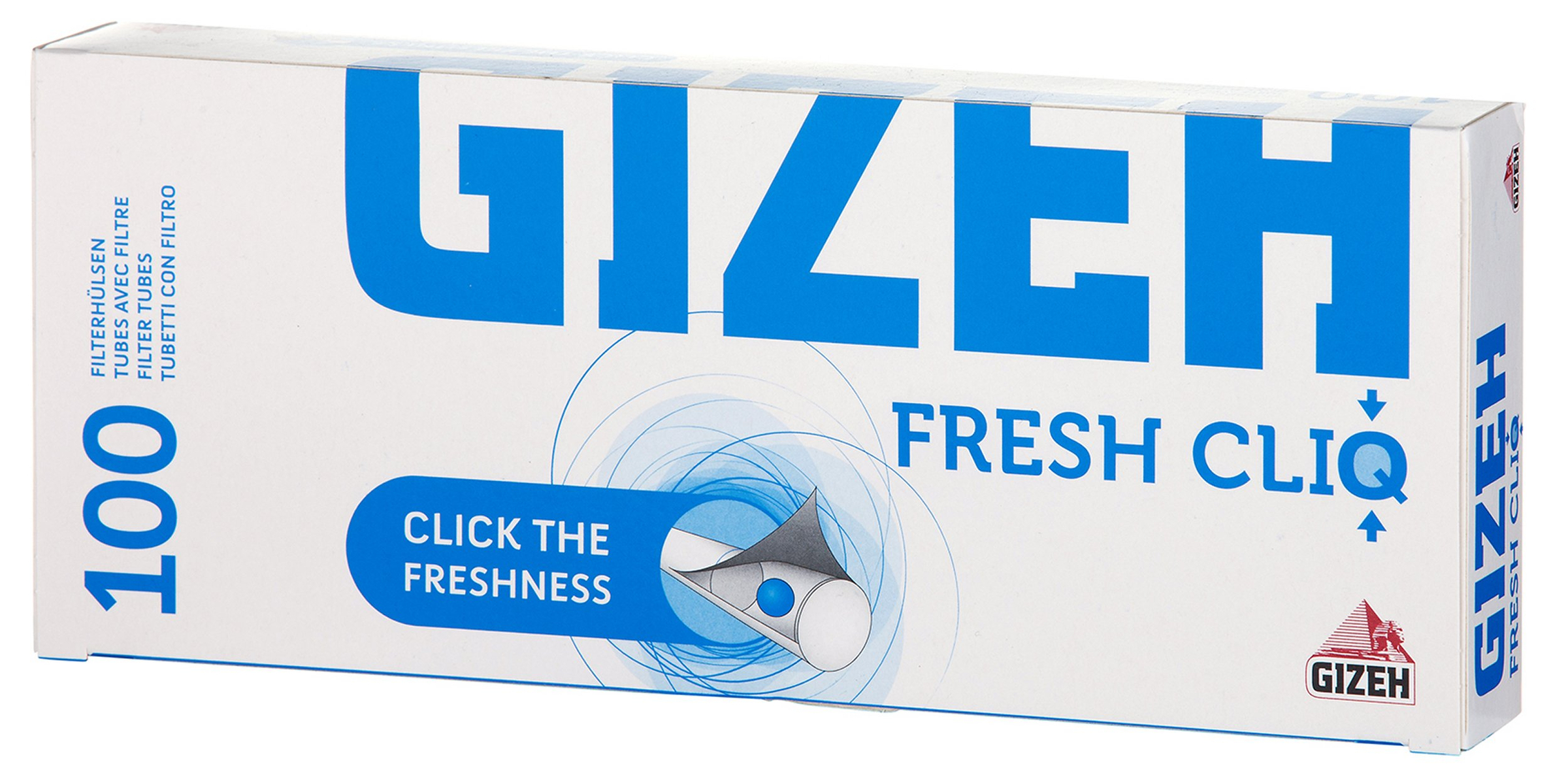 Gizeh Fresh Cliq Zigaretten Hülse 100 St. mit Menthol Geschmack