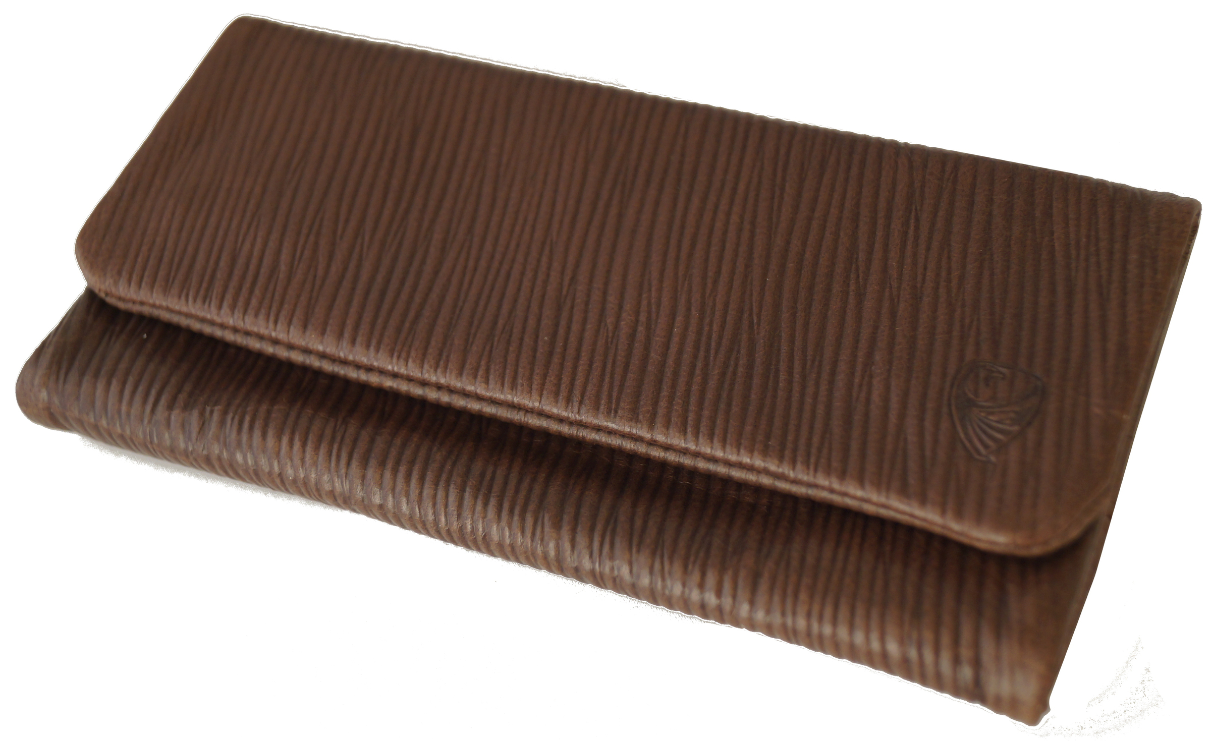 GERMANUS Tabaktasche Pouch - Fluctus Braun Dunkel