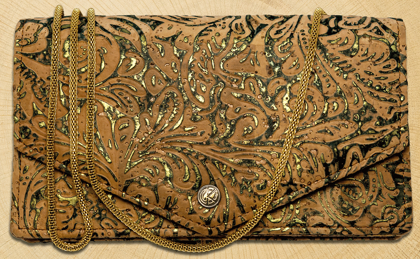 Kavatza Mary Jane Clutch Atlantia - Tobacco Clutch