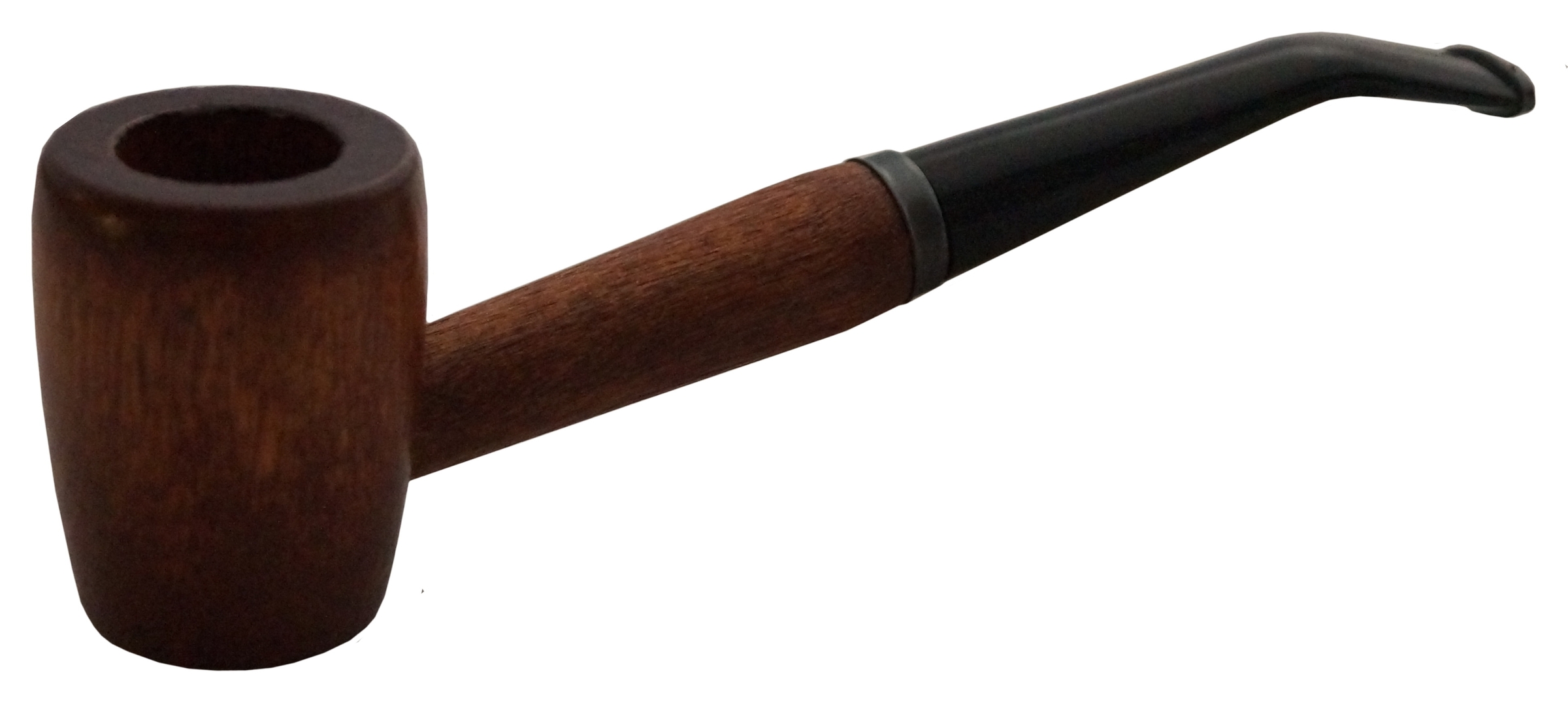 Original Missouri Qualitäts Corncob Holz Pfeife - Shape: Classic, Bent