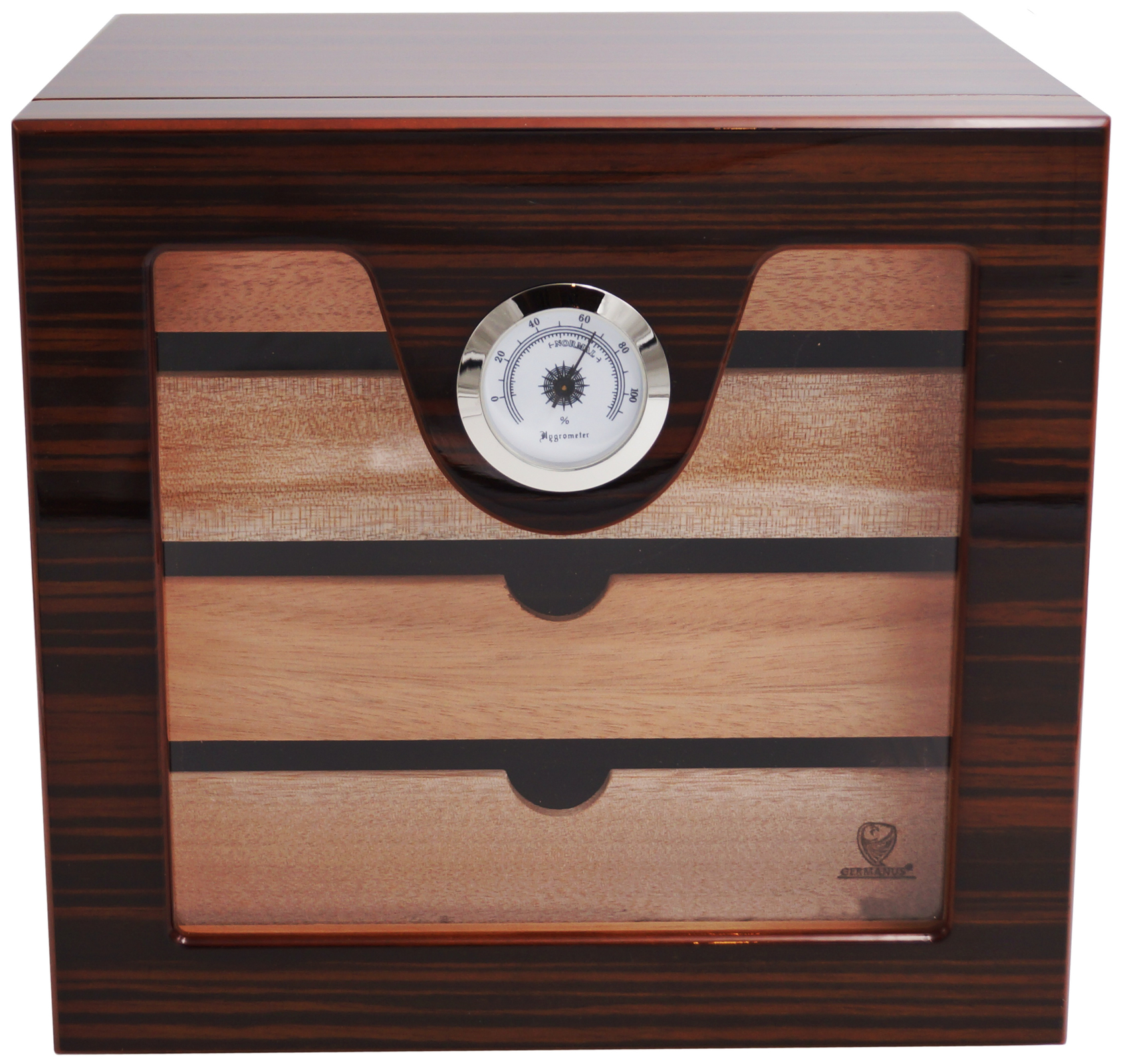 GERMANUS Zigarren Humidor Schrank - Dravus III Würfel