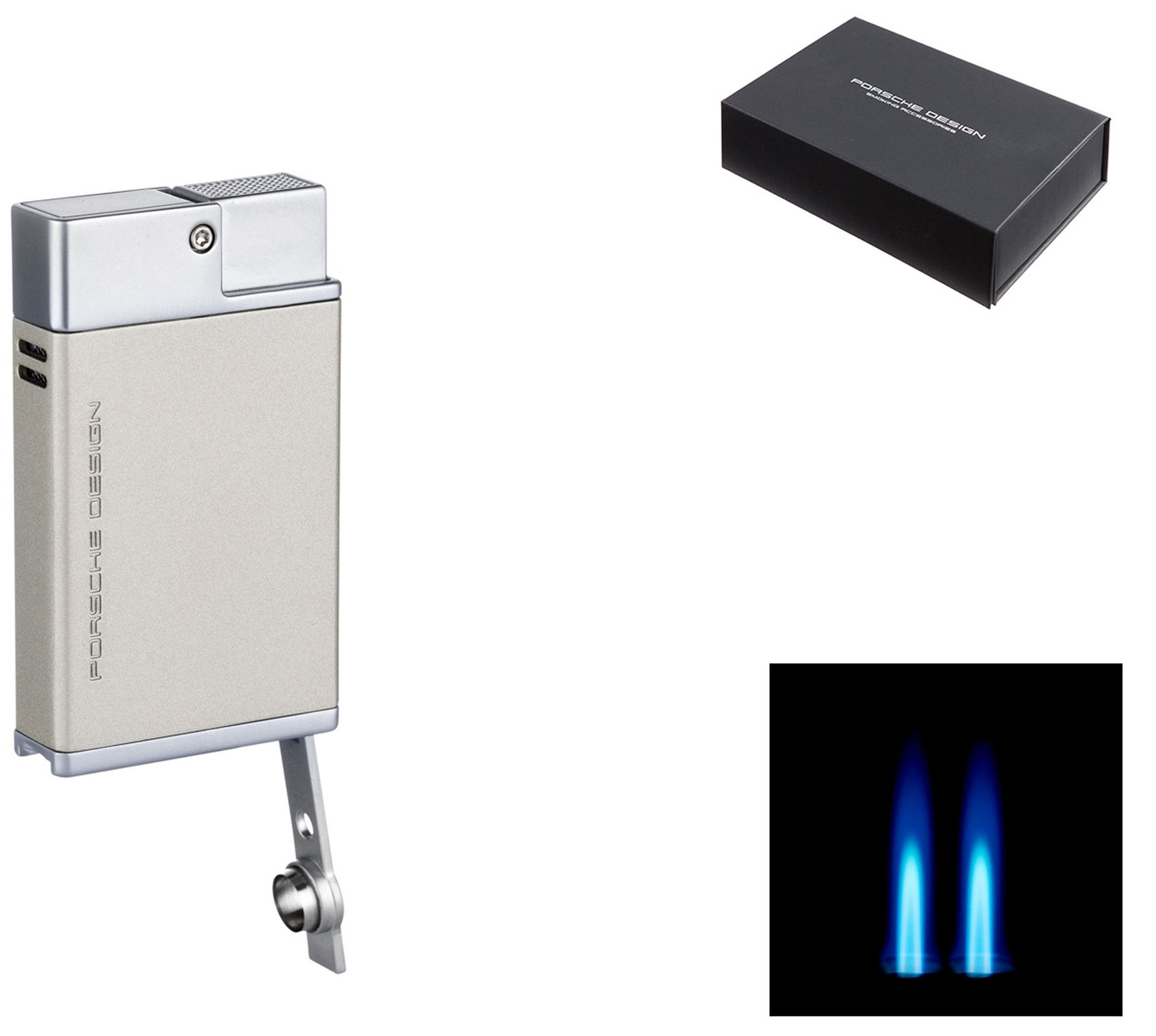 Porsche Design Jetflame Feuerzeug P3631 für Zigarren
