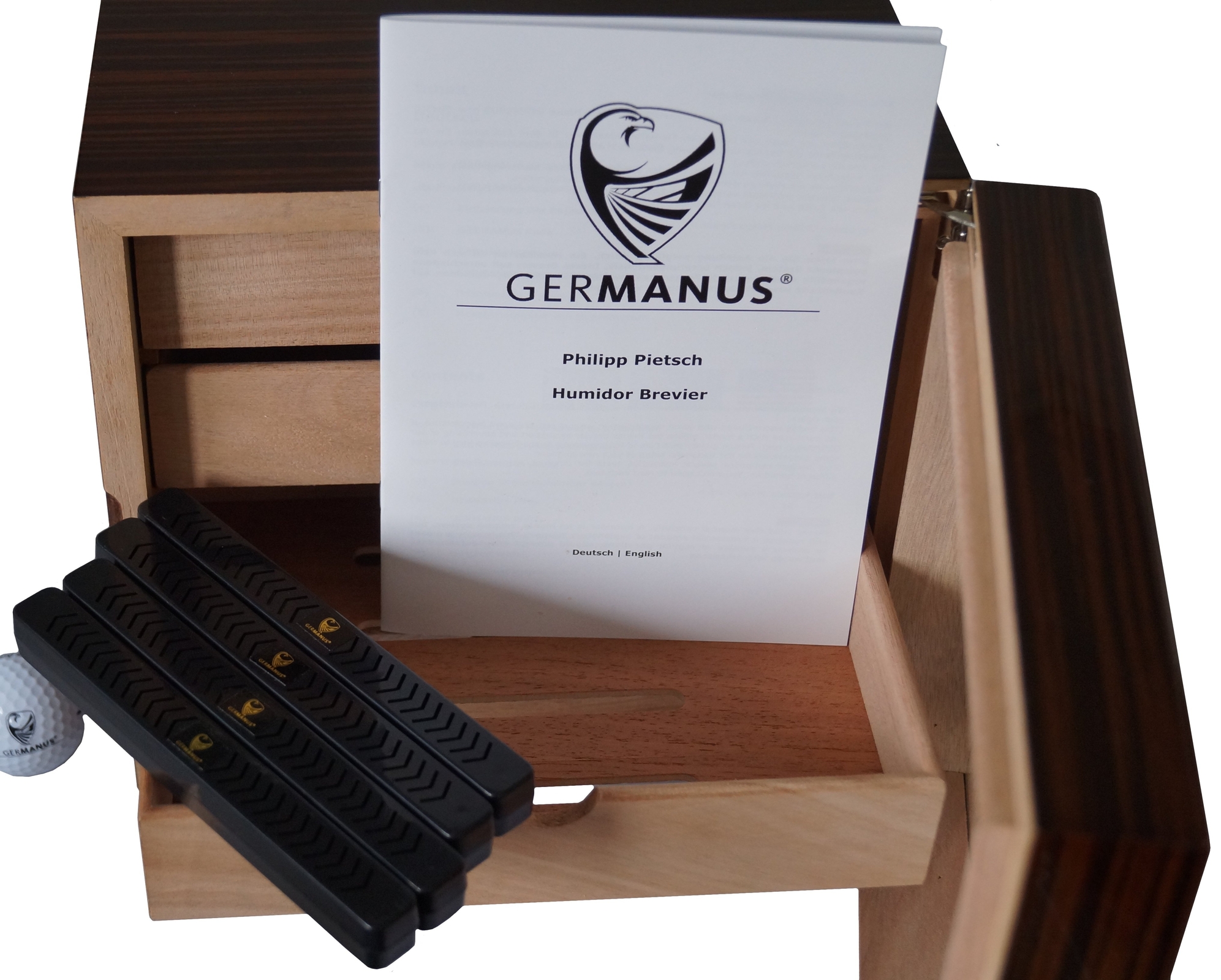 GERMANUS Zigarren Humidor Schrank - Dravus II Würfel, Nr. 050