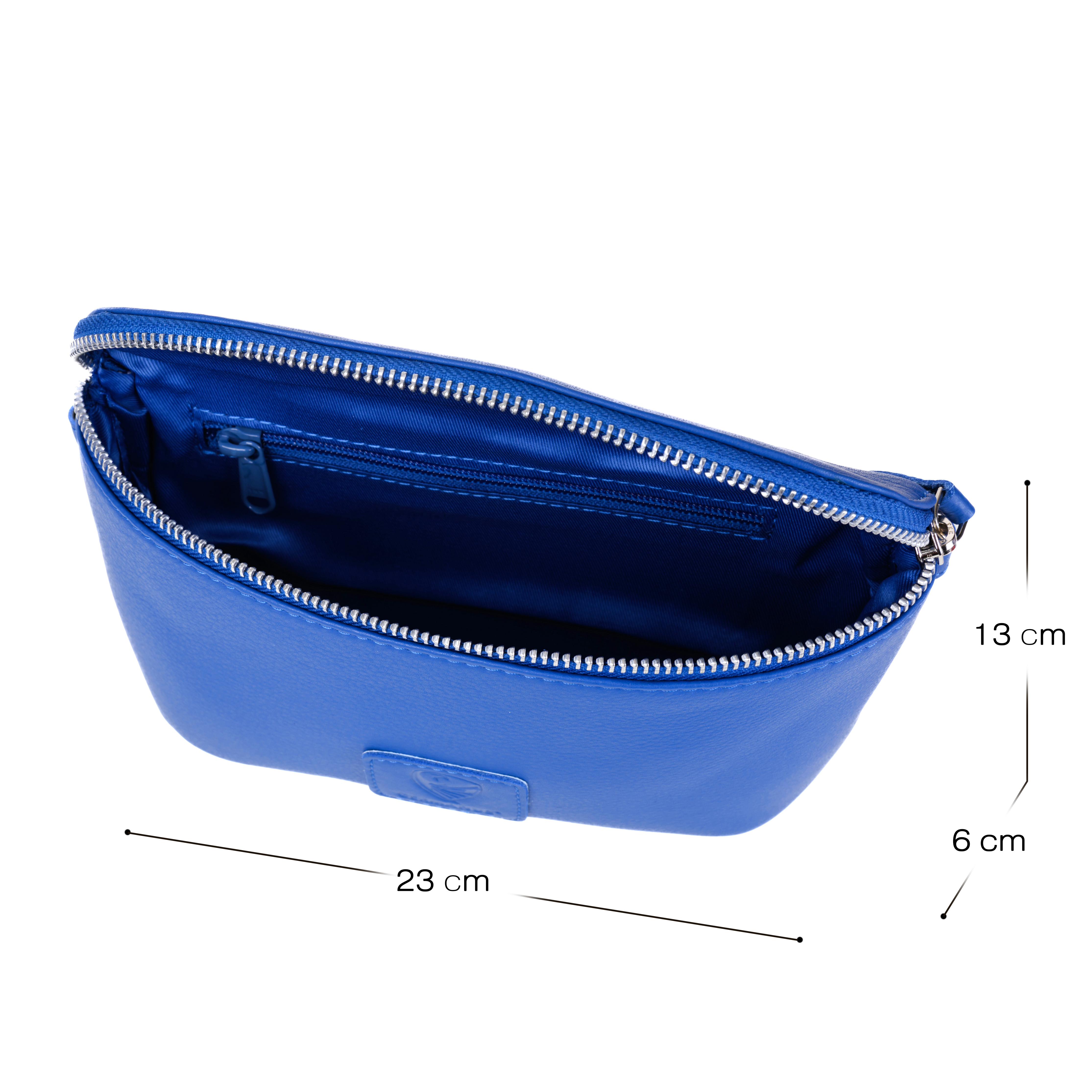 GERMANUS Belt Bag Mika Crossbody Bag, Bum Bag, Fanny Pack, Shoulder Bag, Leather Bag Blue