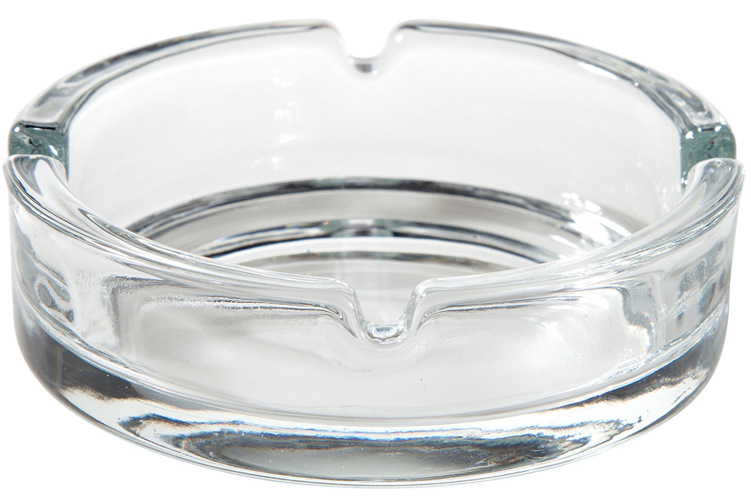 6 x Aschenbecher Glas für Zigaretten - Modell Classic 3