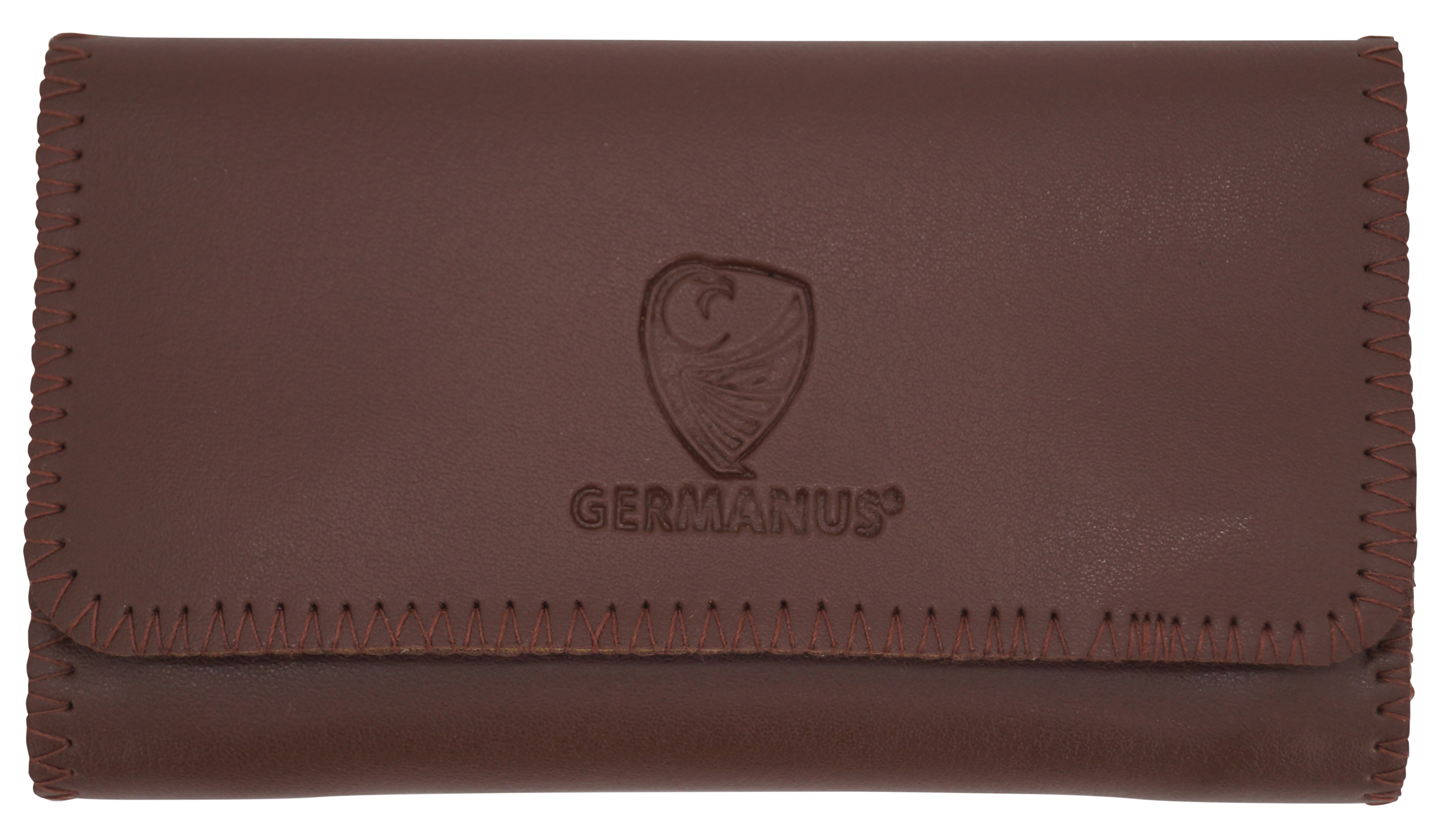 GERMANUS Tabaktasche - Lederfrei - Made in EU - Pocket Braun II