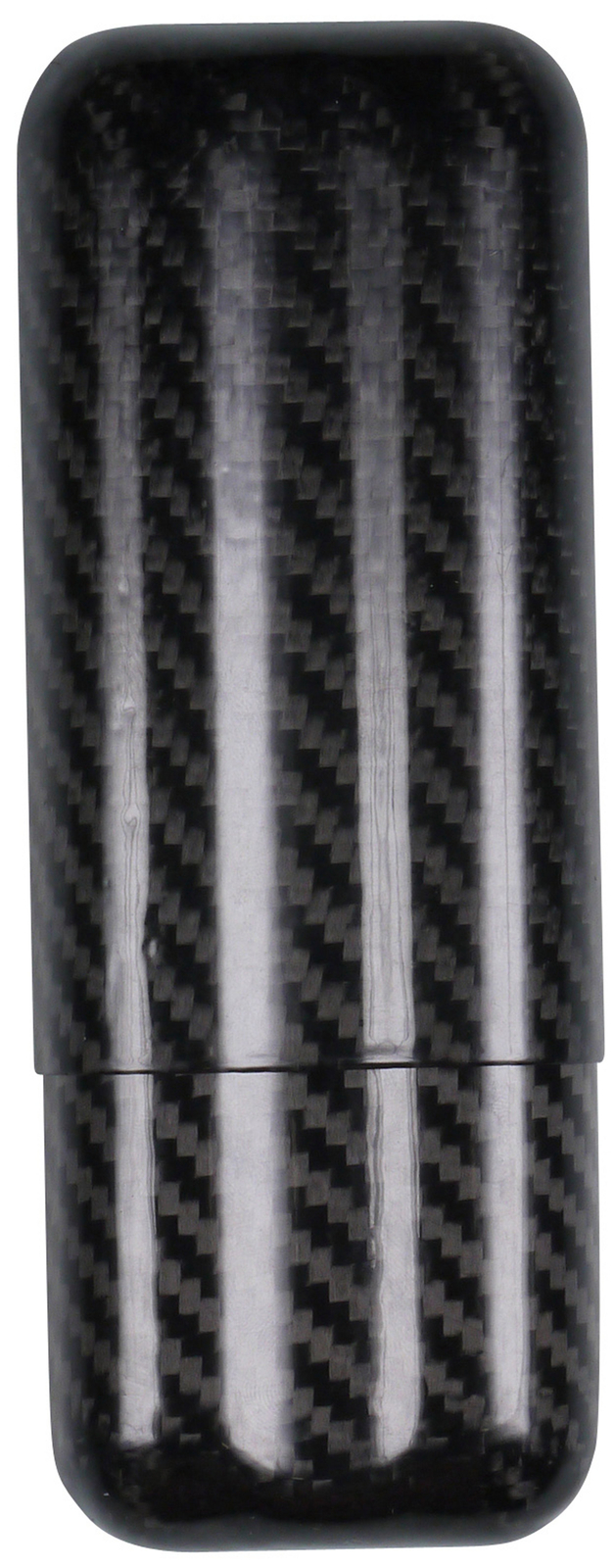 GERMANUS Zigarrenetui aus Carbon - Robusto, Double Corona, Torpedo