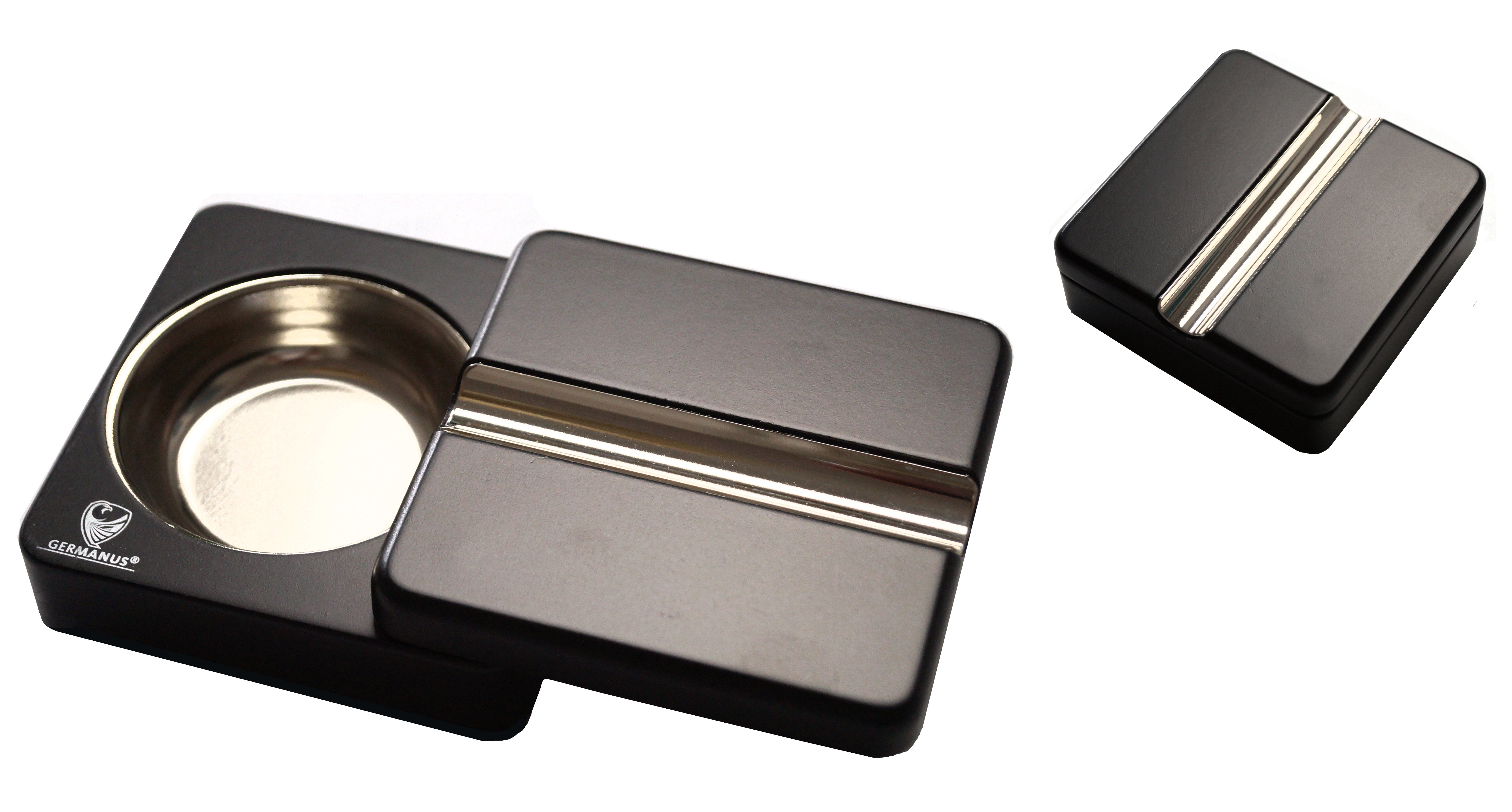 GERMANUS Cigar Ashtray rotatable