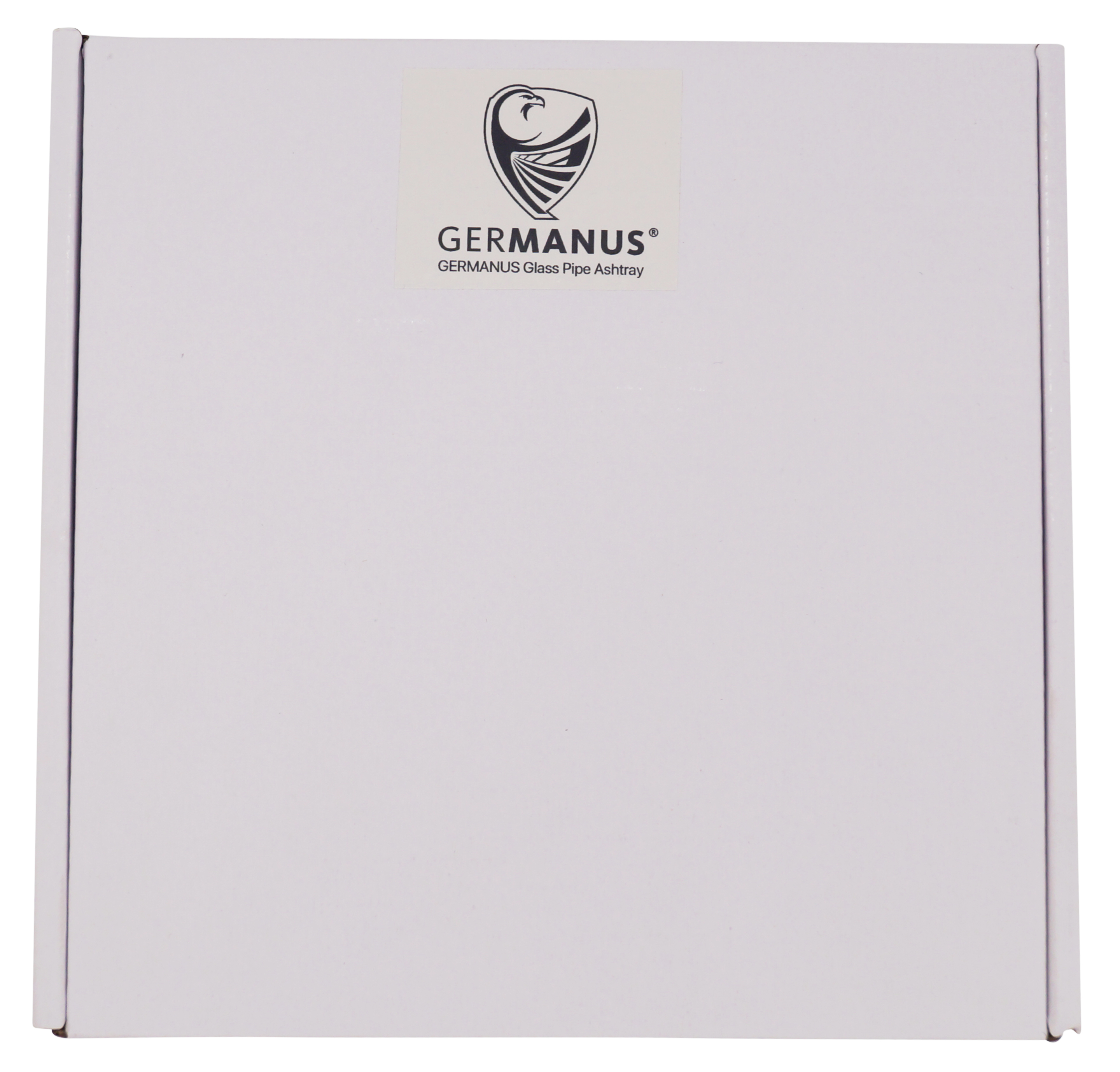 GERMANUS  Pfeifenaschenbecher aus Glas, Blatt