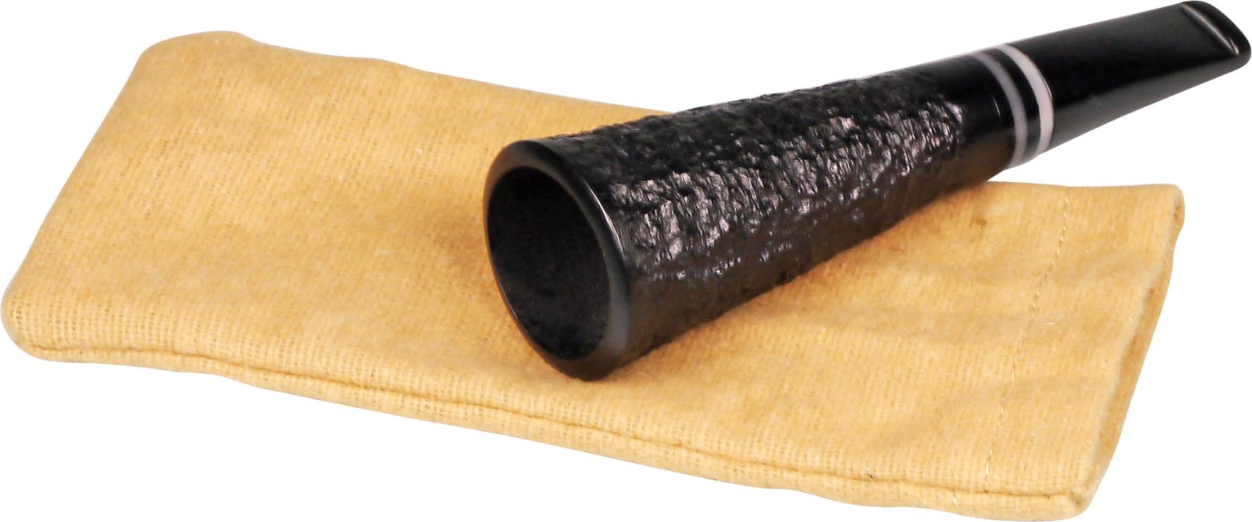 Zigarrenspitze, Handarbeit, 22mm, Schwarz