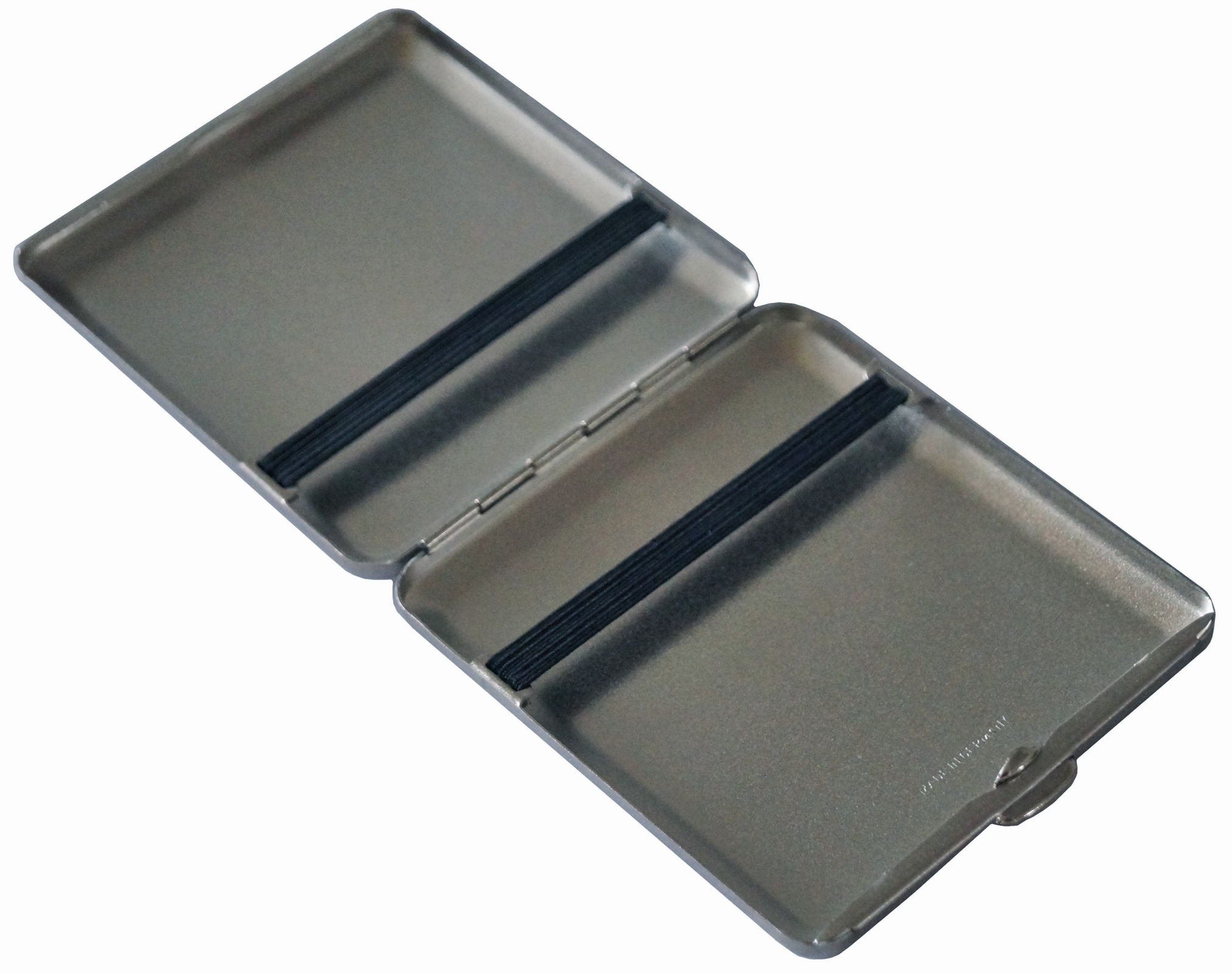 GERMANUS Cigarette Case - Made in Germany - Engravable Nickel Plated matte