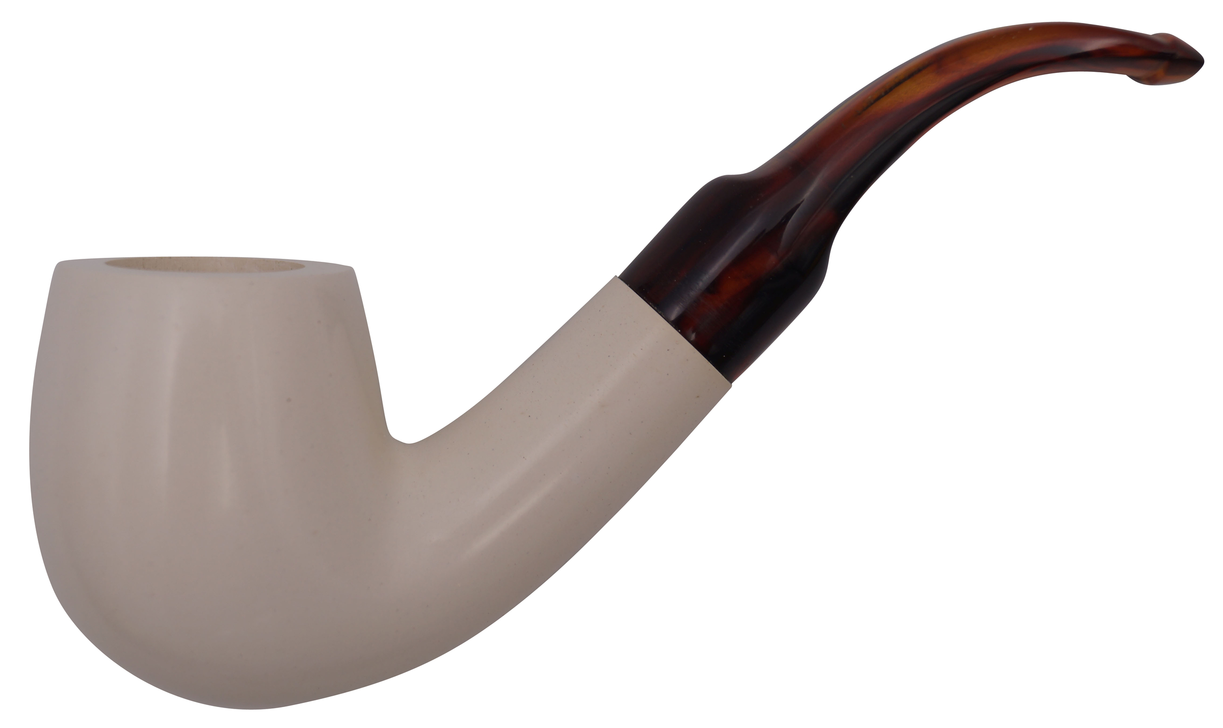 GERMANUS Premium Pfeifenset Meerschaum Bent