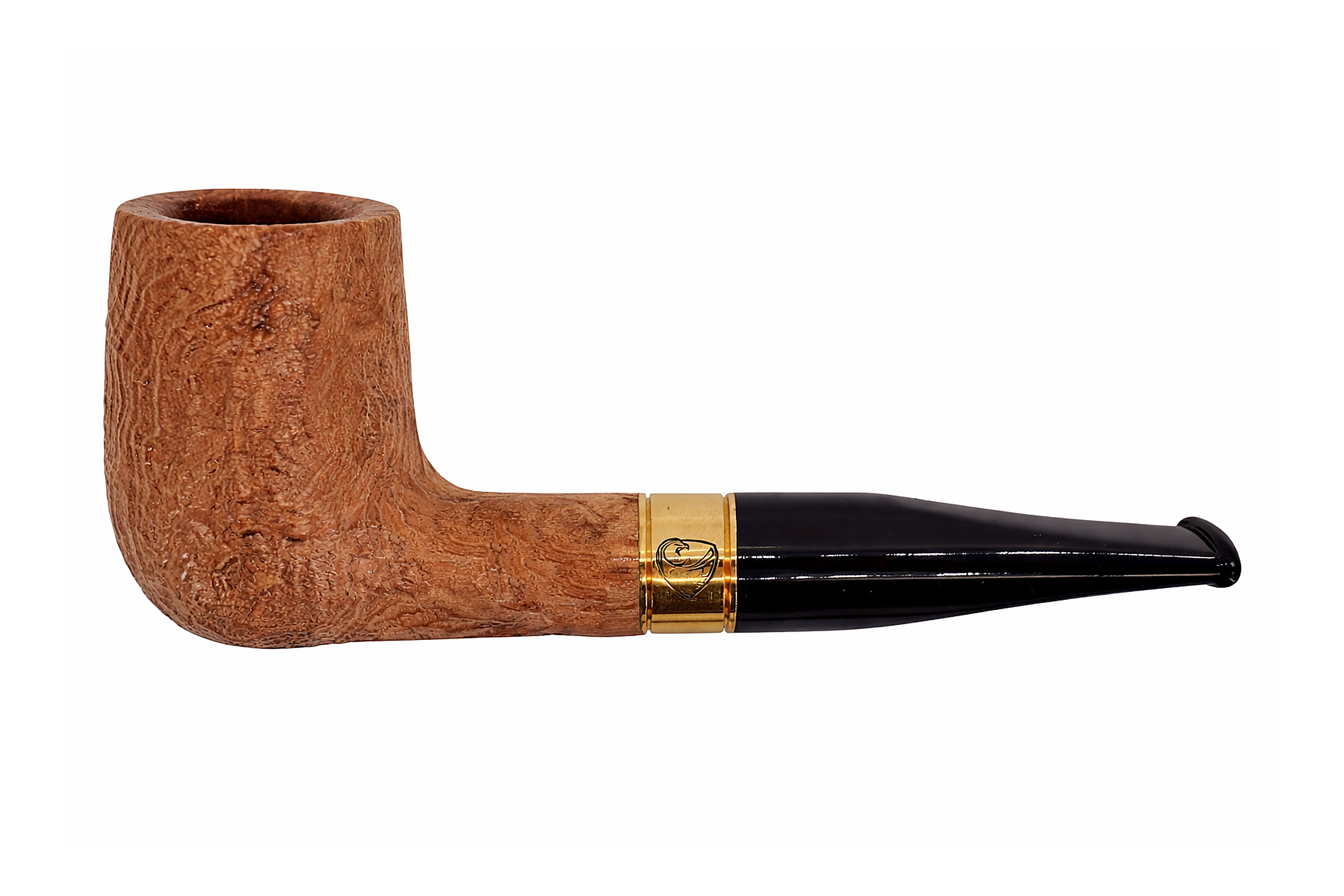 GERMANUS Pipe Billard, Mod. 153 Sand, Natural gold - Made in Italy